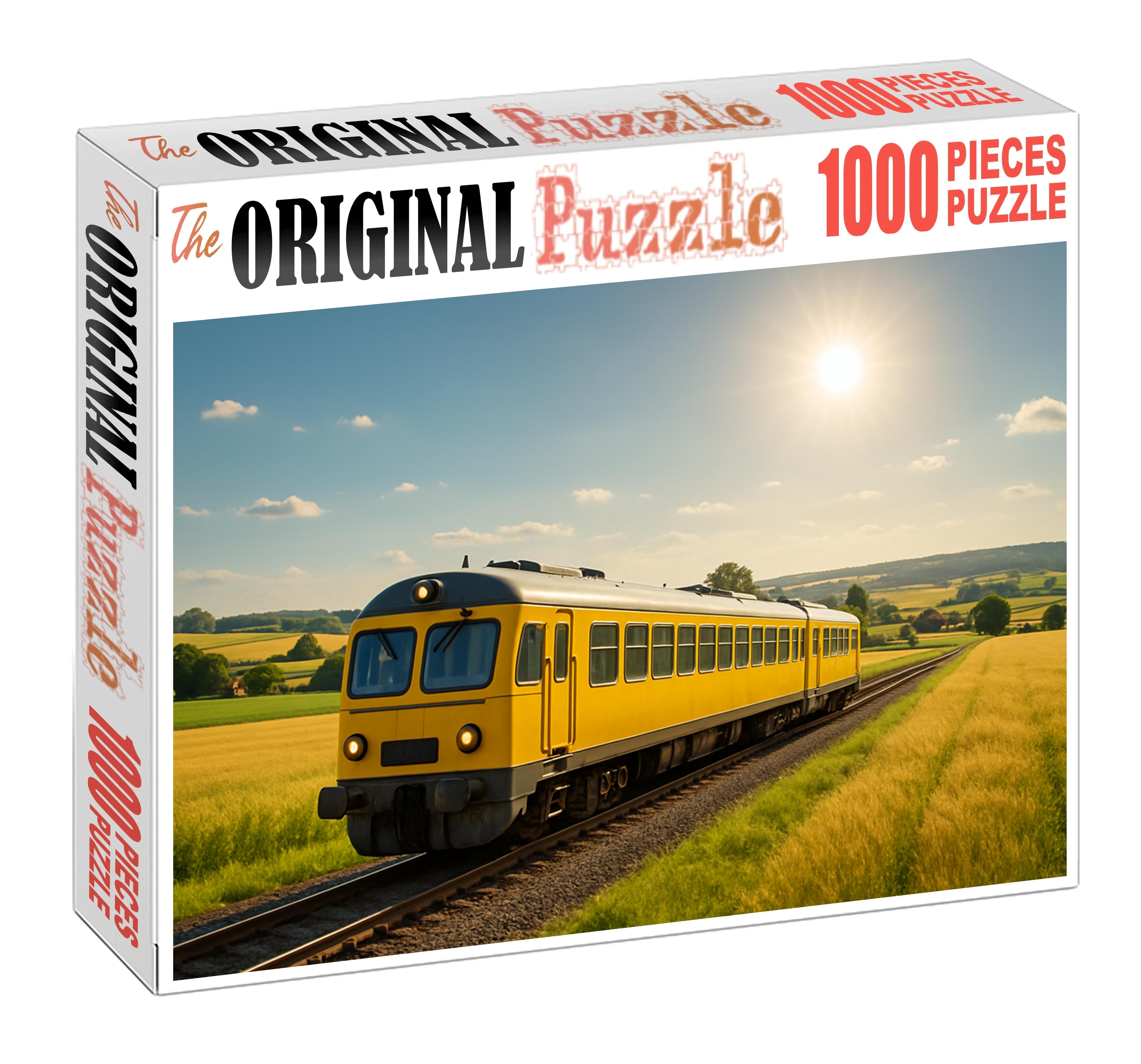Golden Horizon Diesel Railcar 300 Piece Puzzle