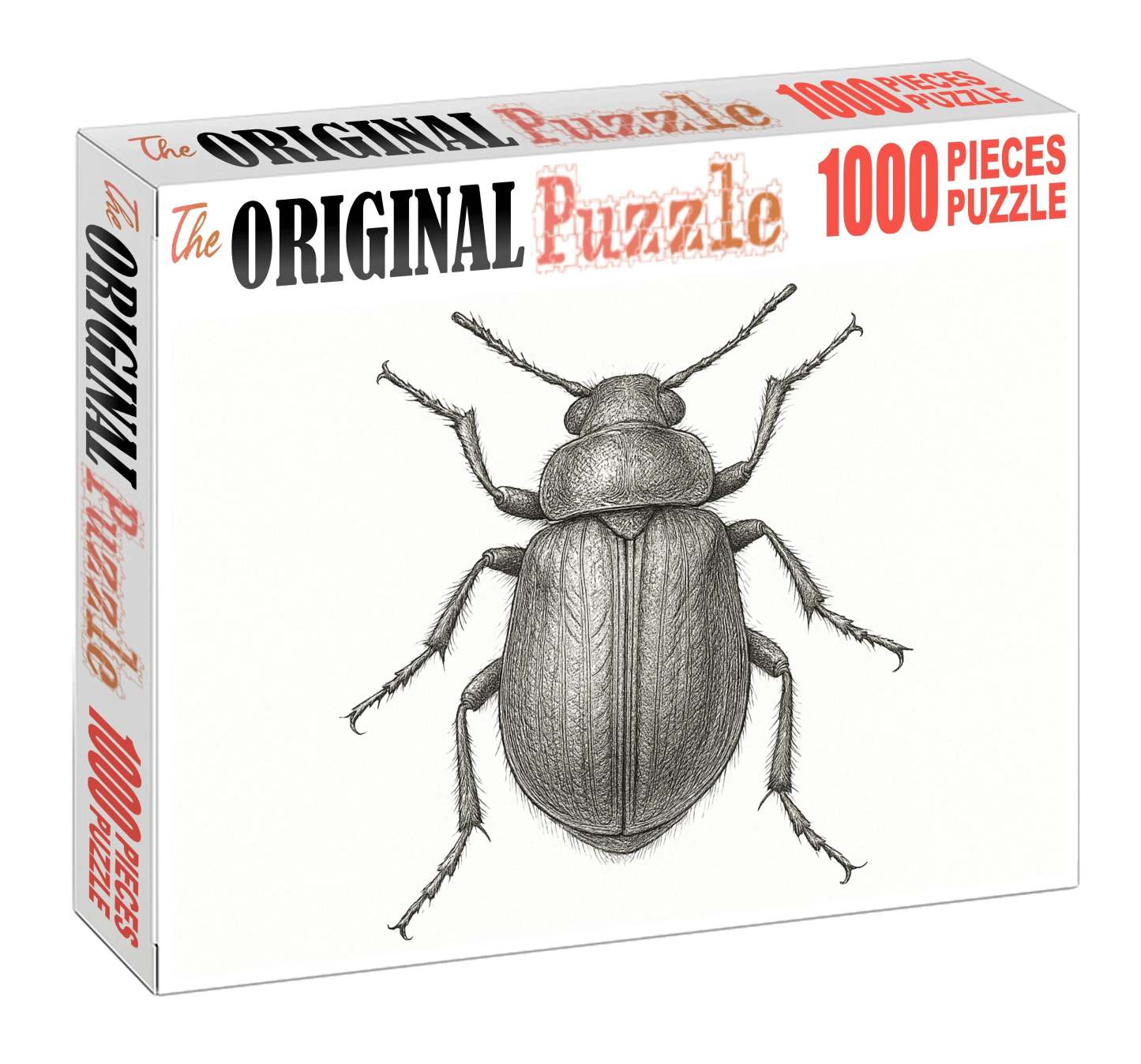 Intricate Insect Anatomy Study Technical Pen Drawing With Fine Detailing Large Format Puzzle