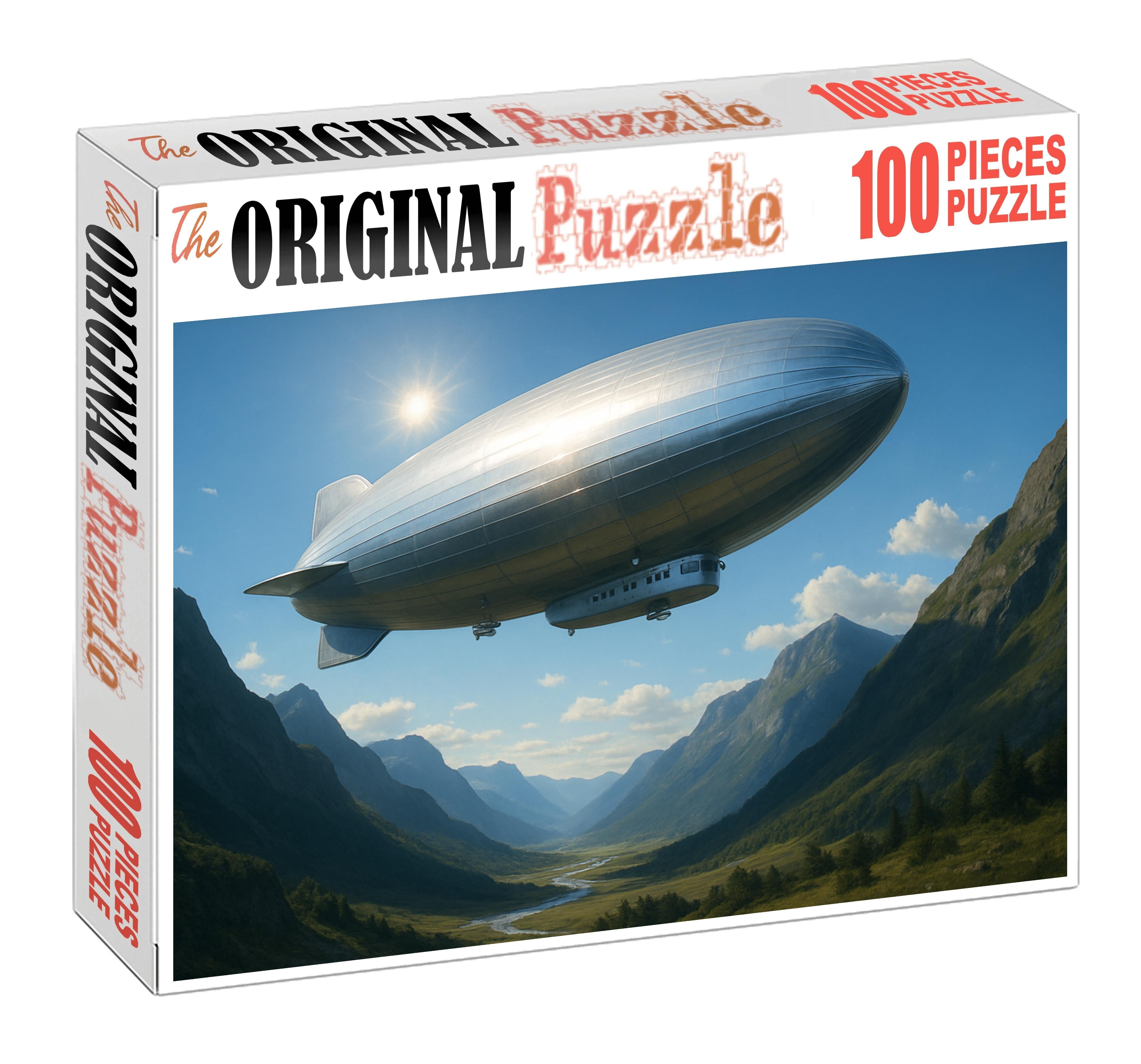 Compressed Hydrogen Cargo Airship 500 Piece Puzzle