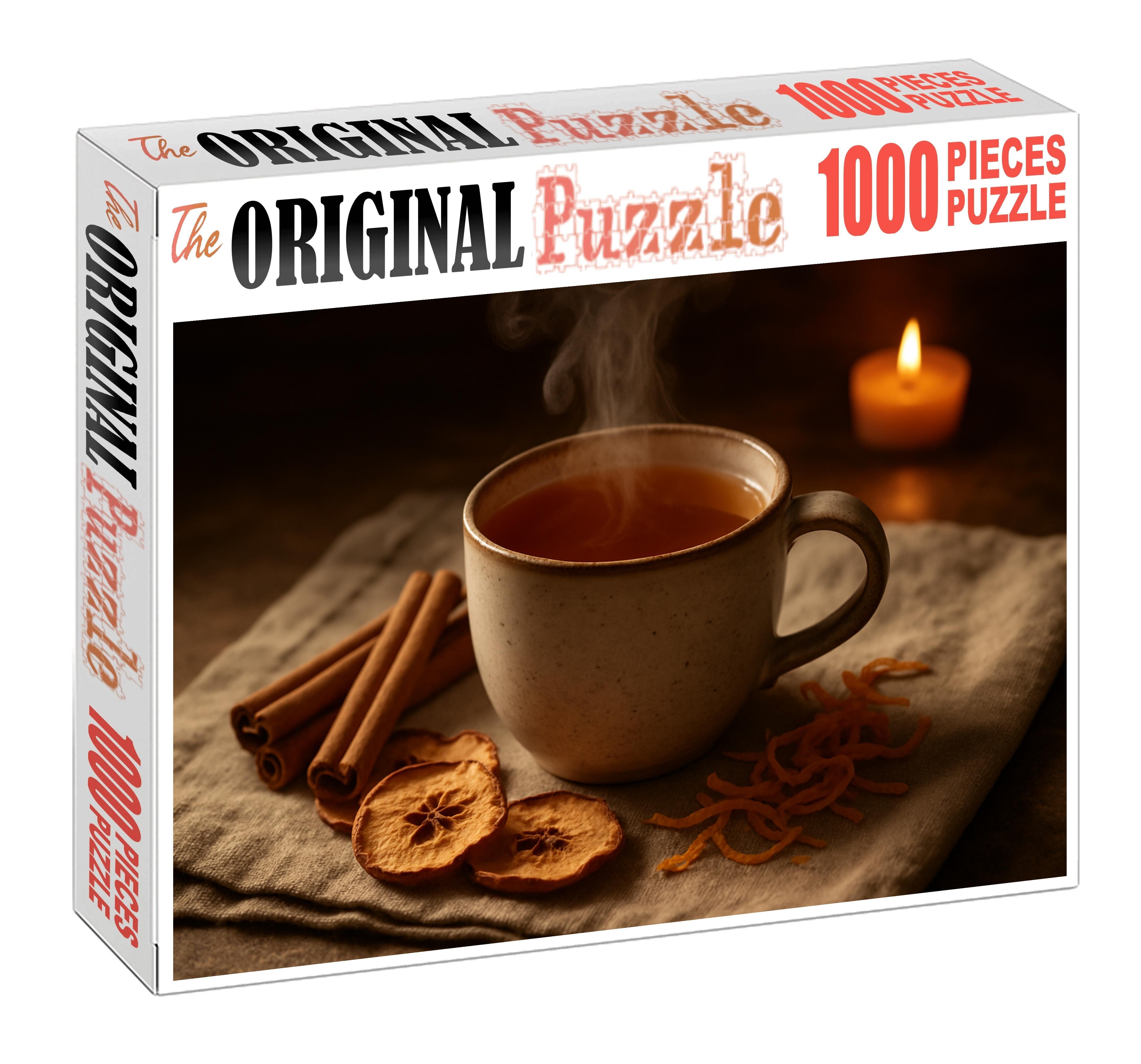 Spiced Orchard Herbal Infusion Premium Puzzle Pieces