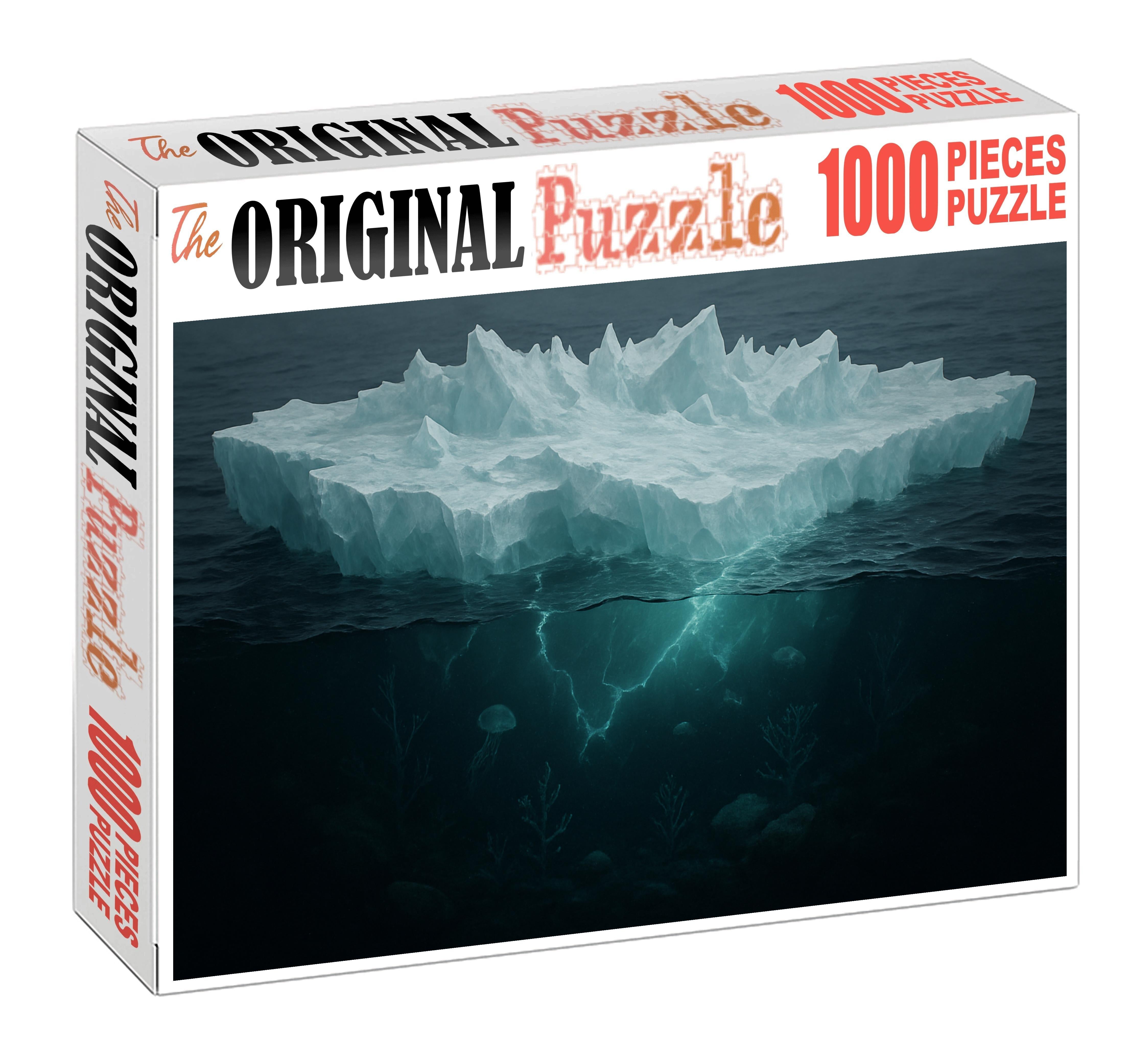 Glacial Drift Ice Shelf Custom Jigsaw Puzzle