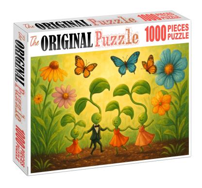 Waltzing Seedlings Gala Large Format Puzzle