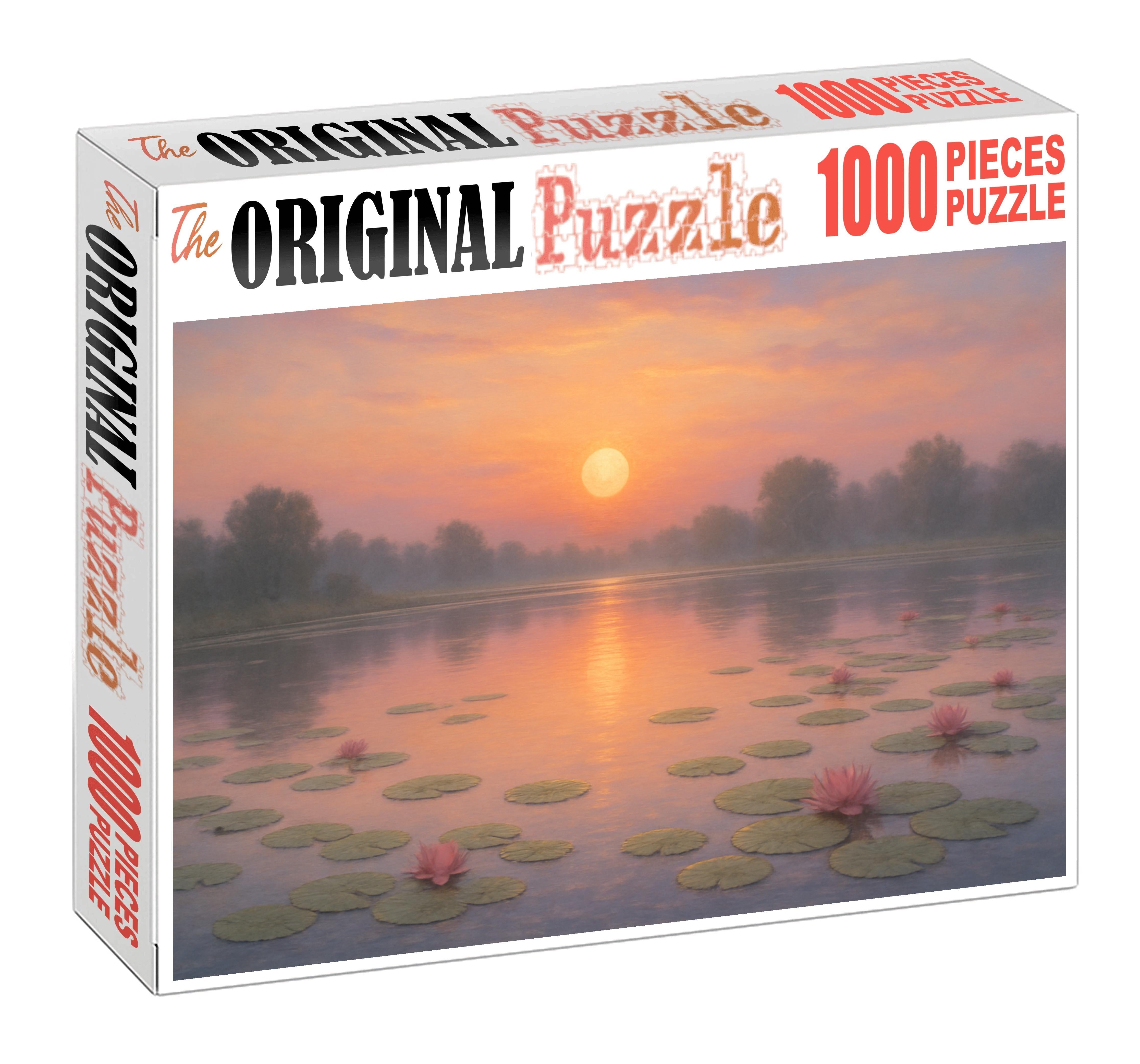 Water Lilies Morning Mini Puzzle