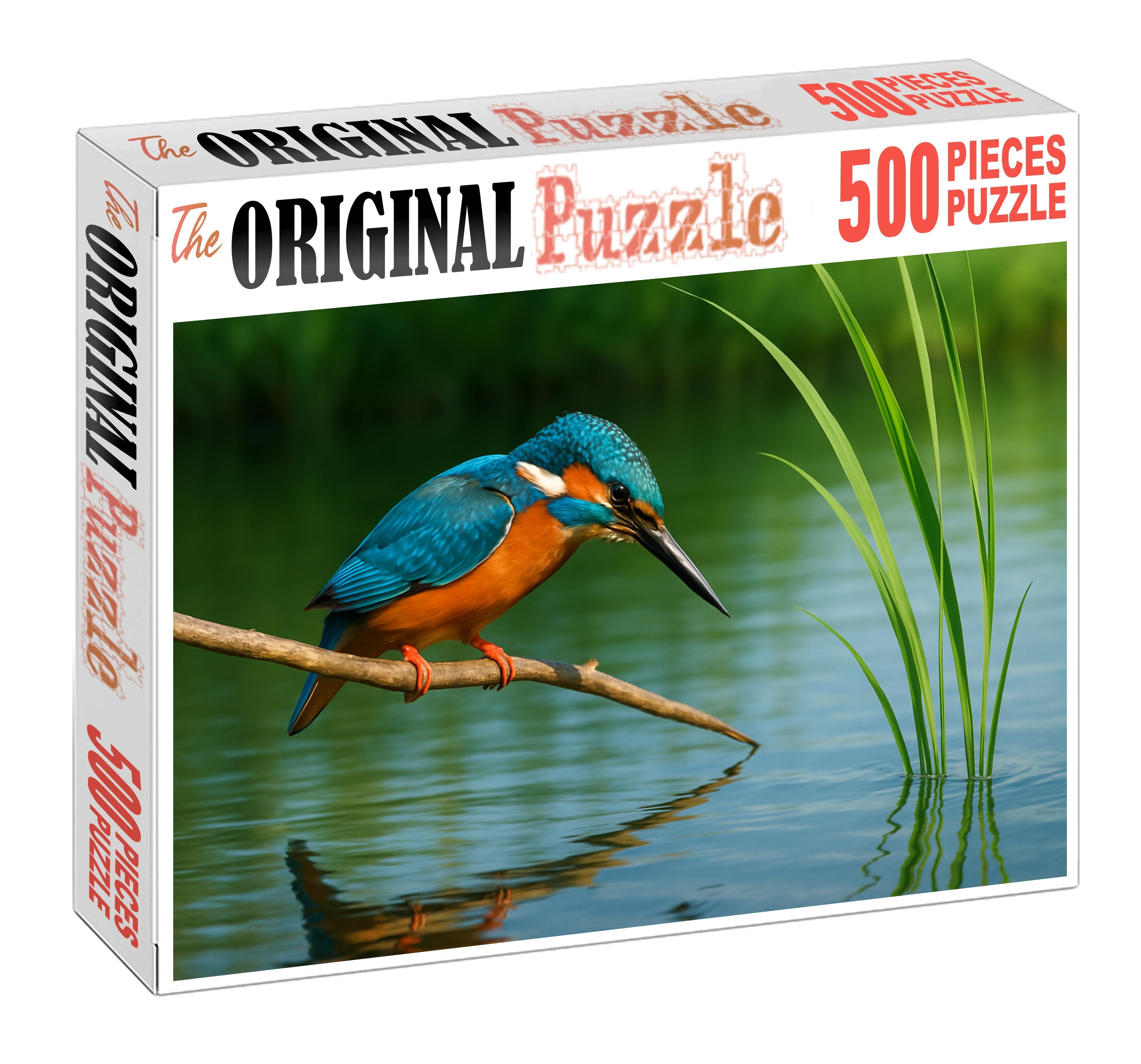 Azure Kingfisher Jewel Of Quiet Streams Puzzle Fun