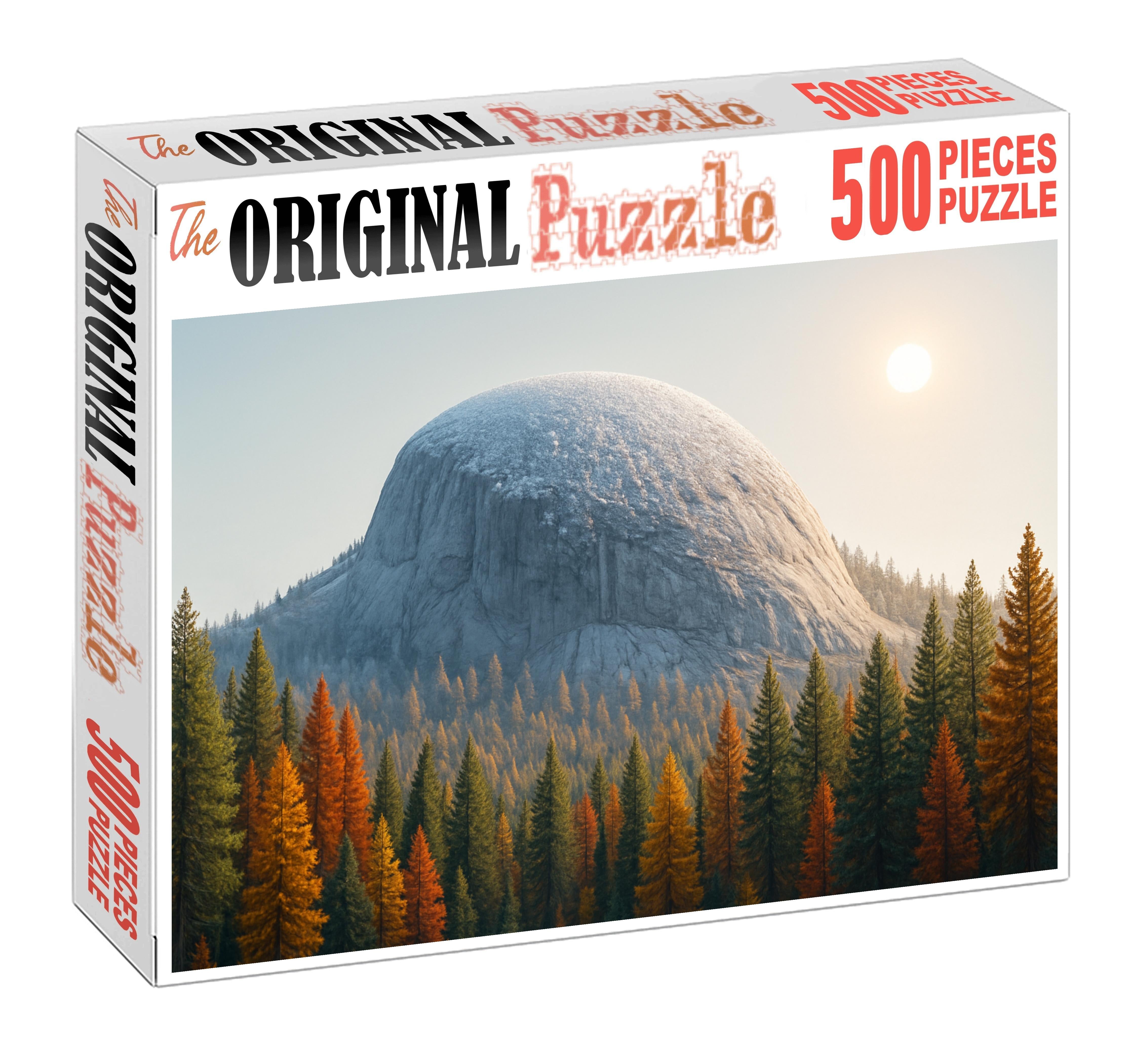 Frost-capped Limestone Dome Challenging Puzzles