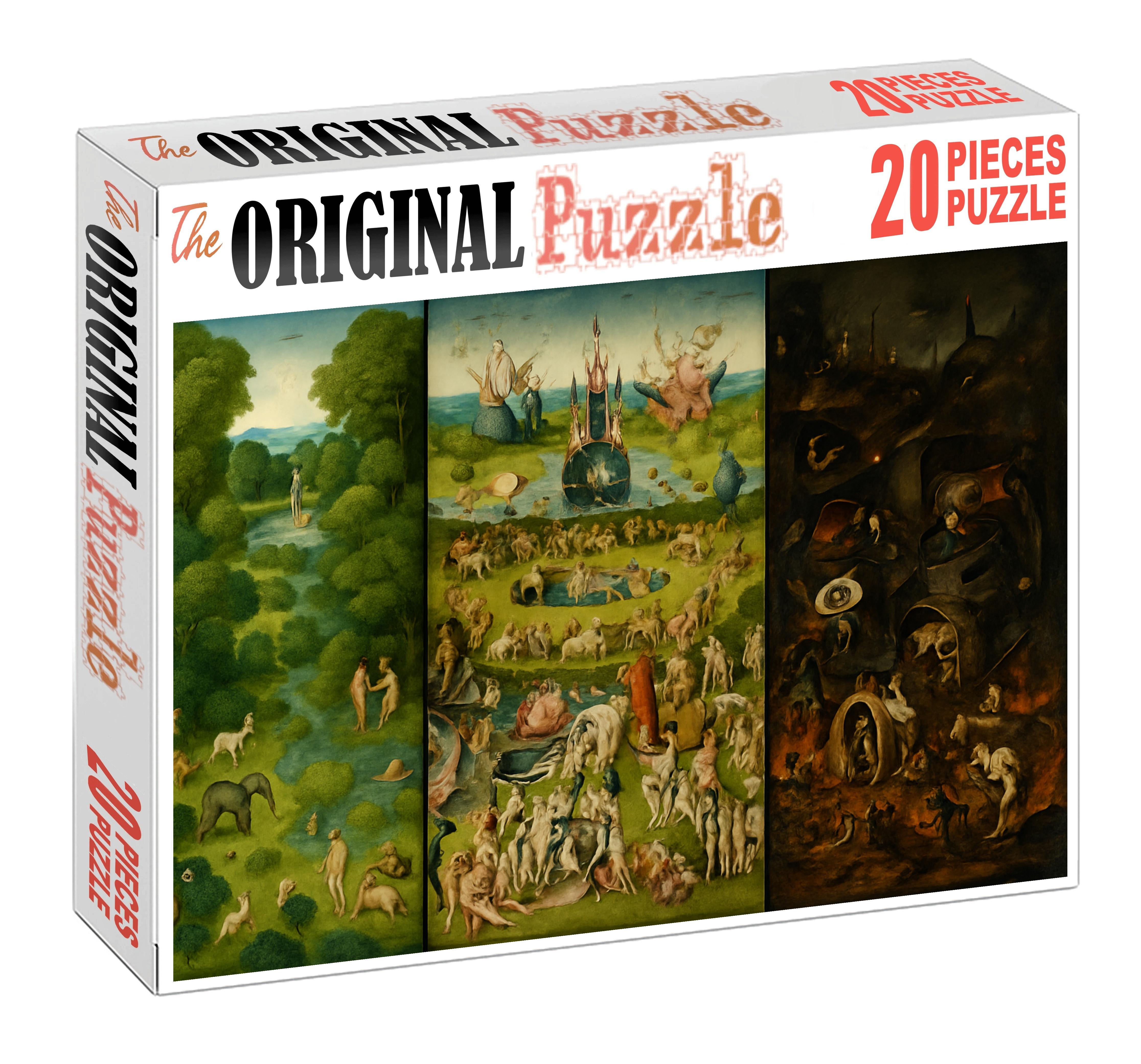 The Garden Of Earthly Delights Premium Puzzle Pieces