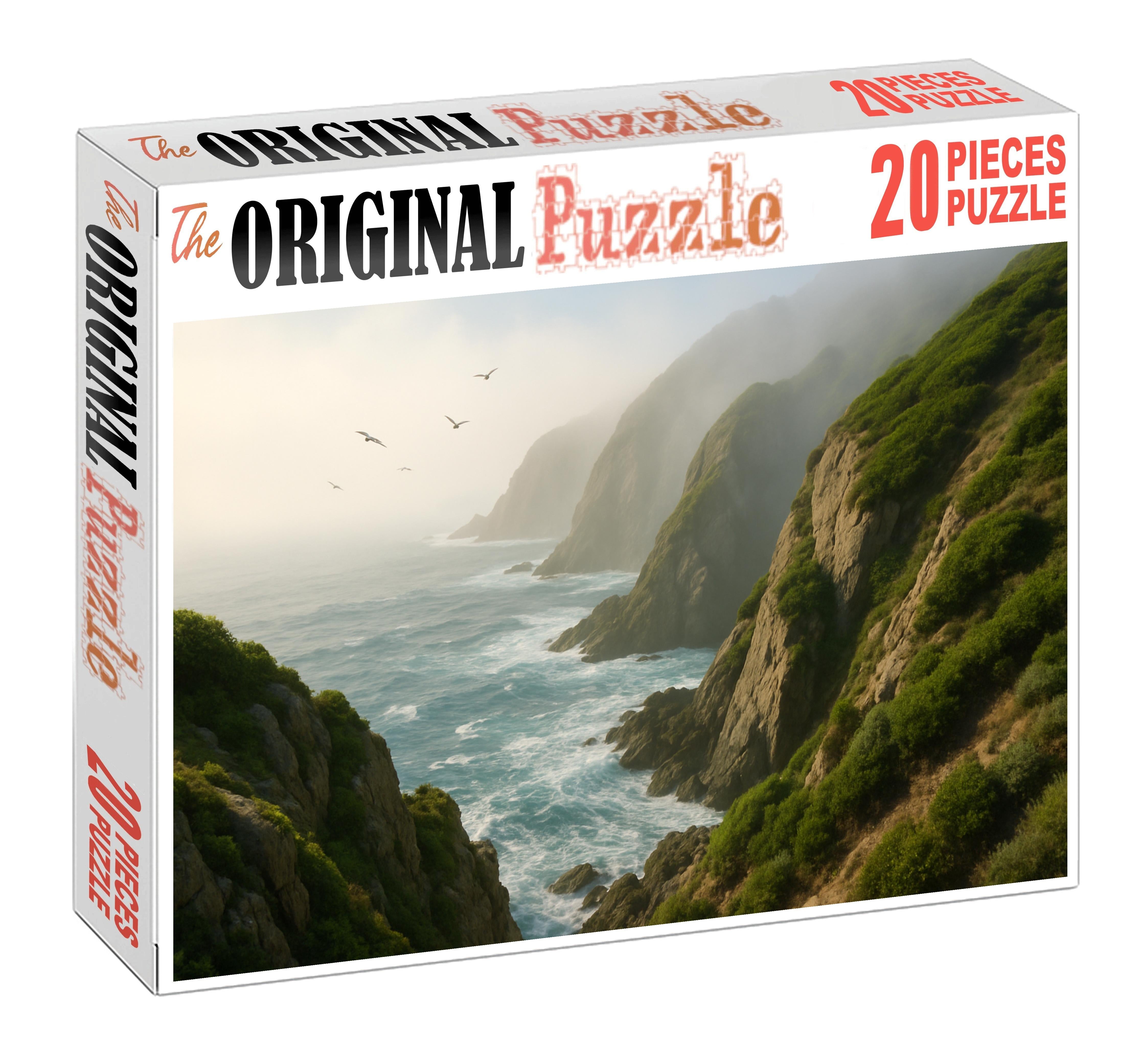Serene Coastal Bluff Puzzle Collection
