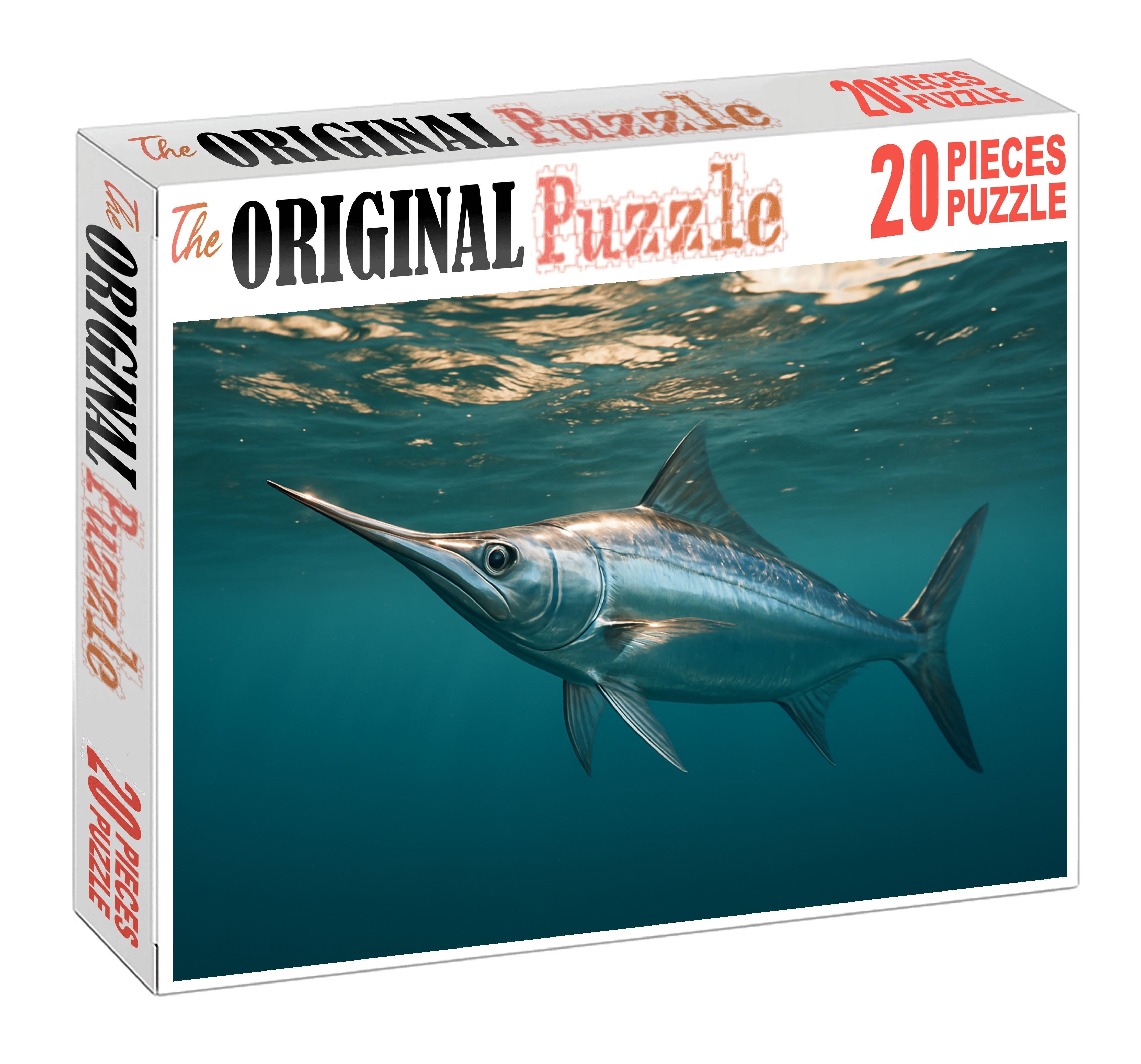 Silverfin Arrowfish Sleek Surface Skimming Predator Puzzle Fun