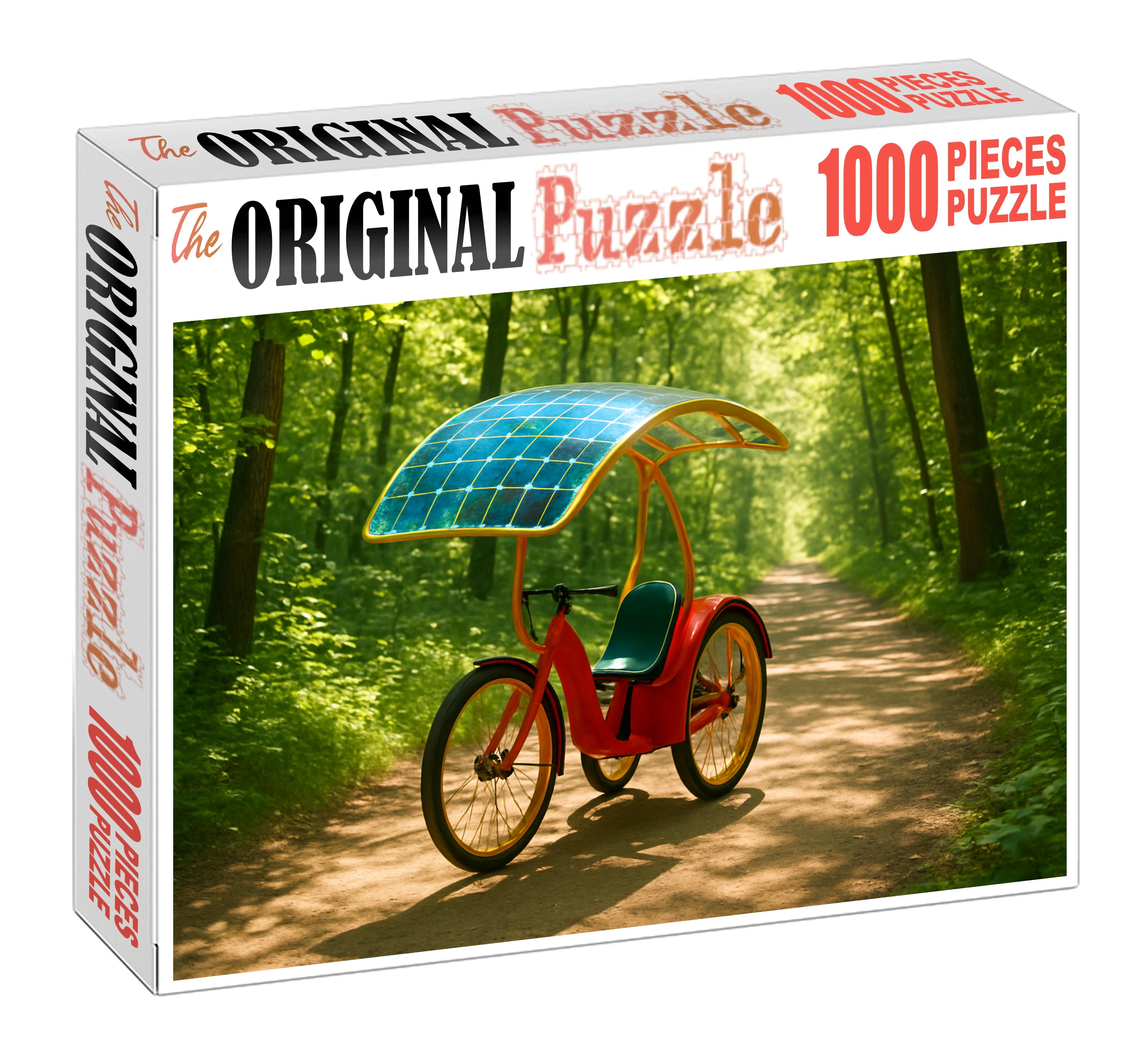 All-terrain Solar Tricycle 100 Piece Puzzle