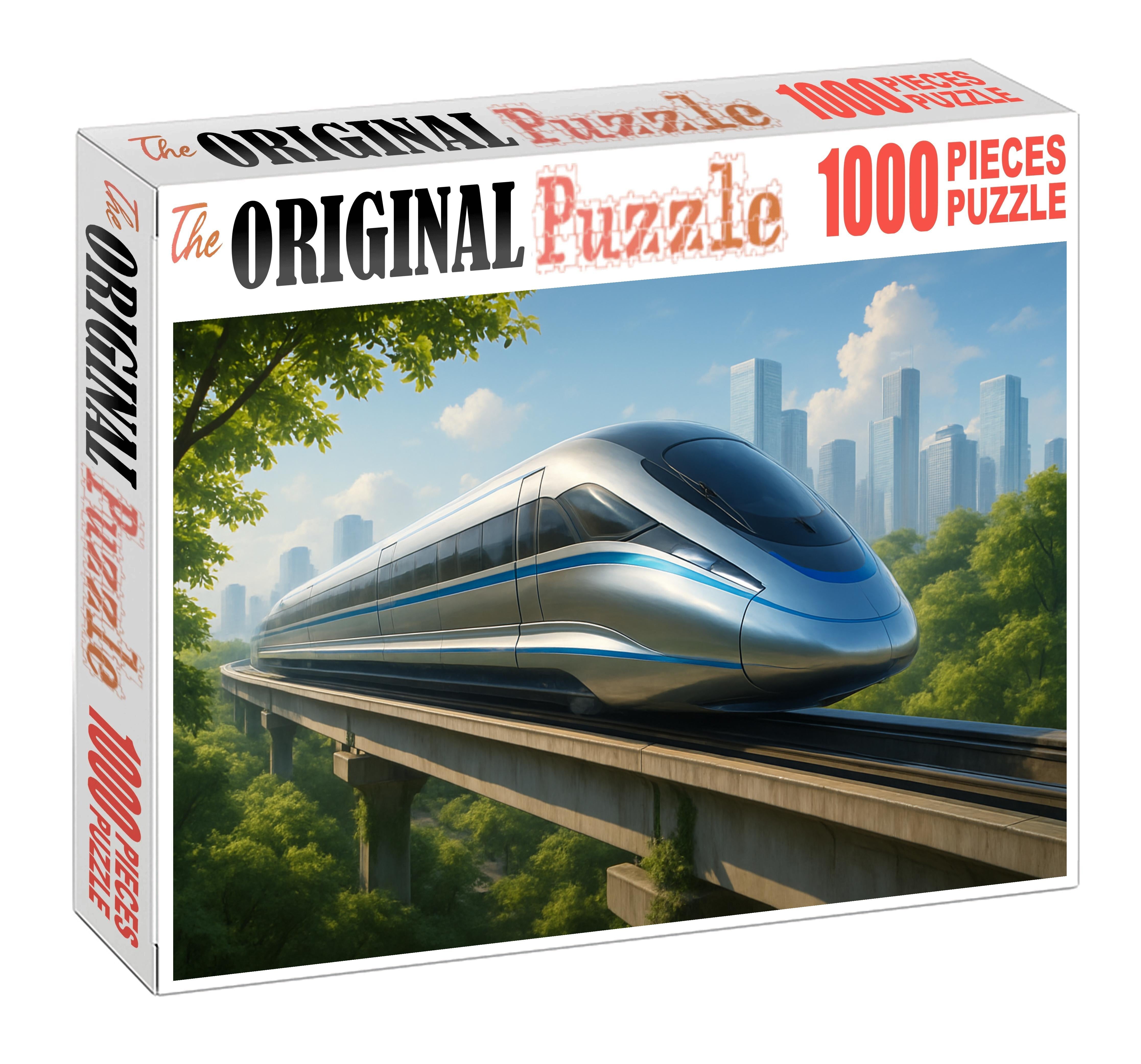 Crystal Stream Maglev Prototype Mini Puzzle