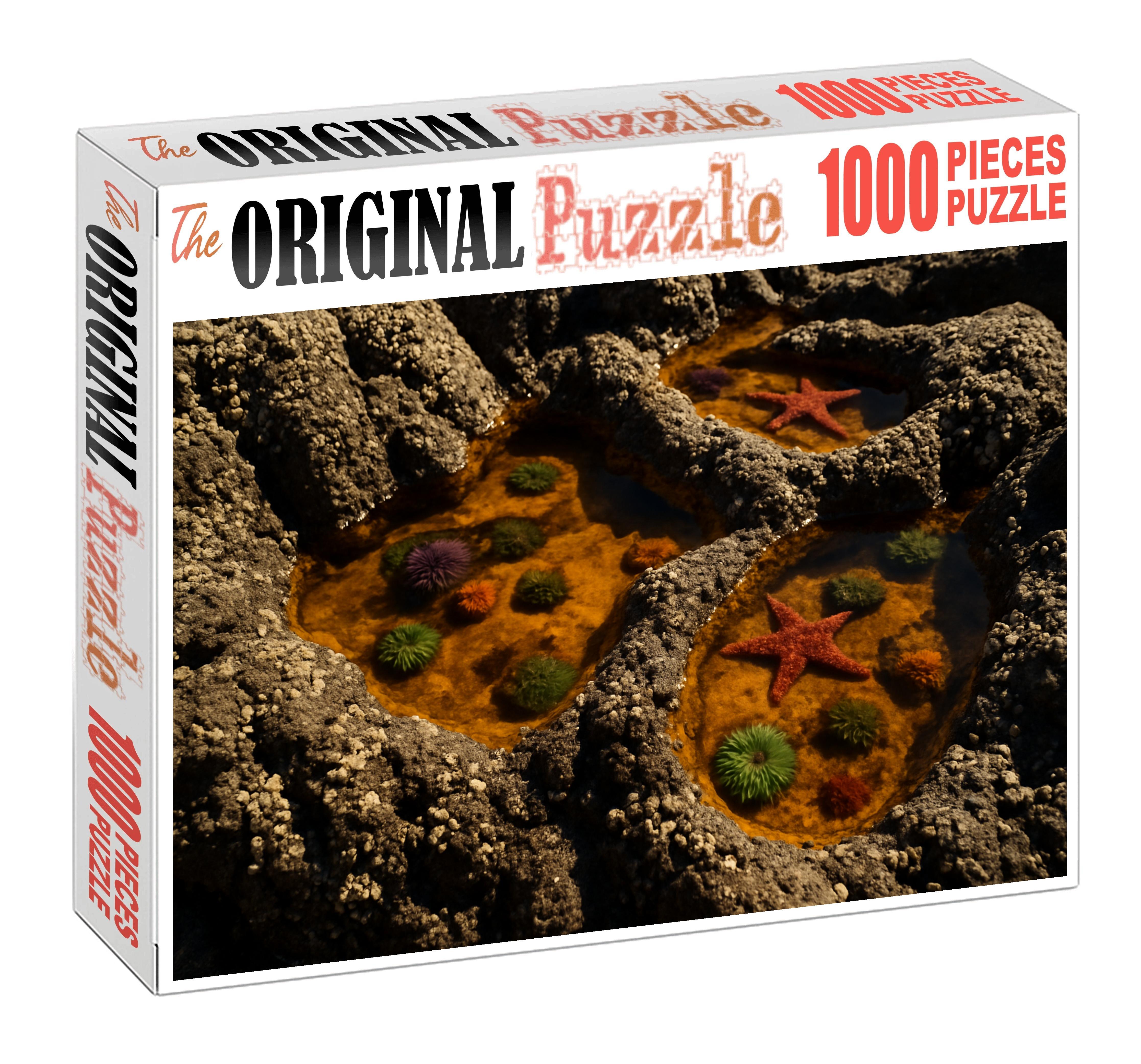 Amber Tide Pool Labyrinth 100 Piece Puzzle