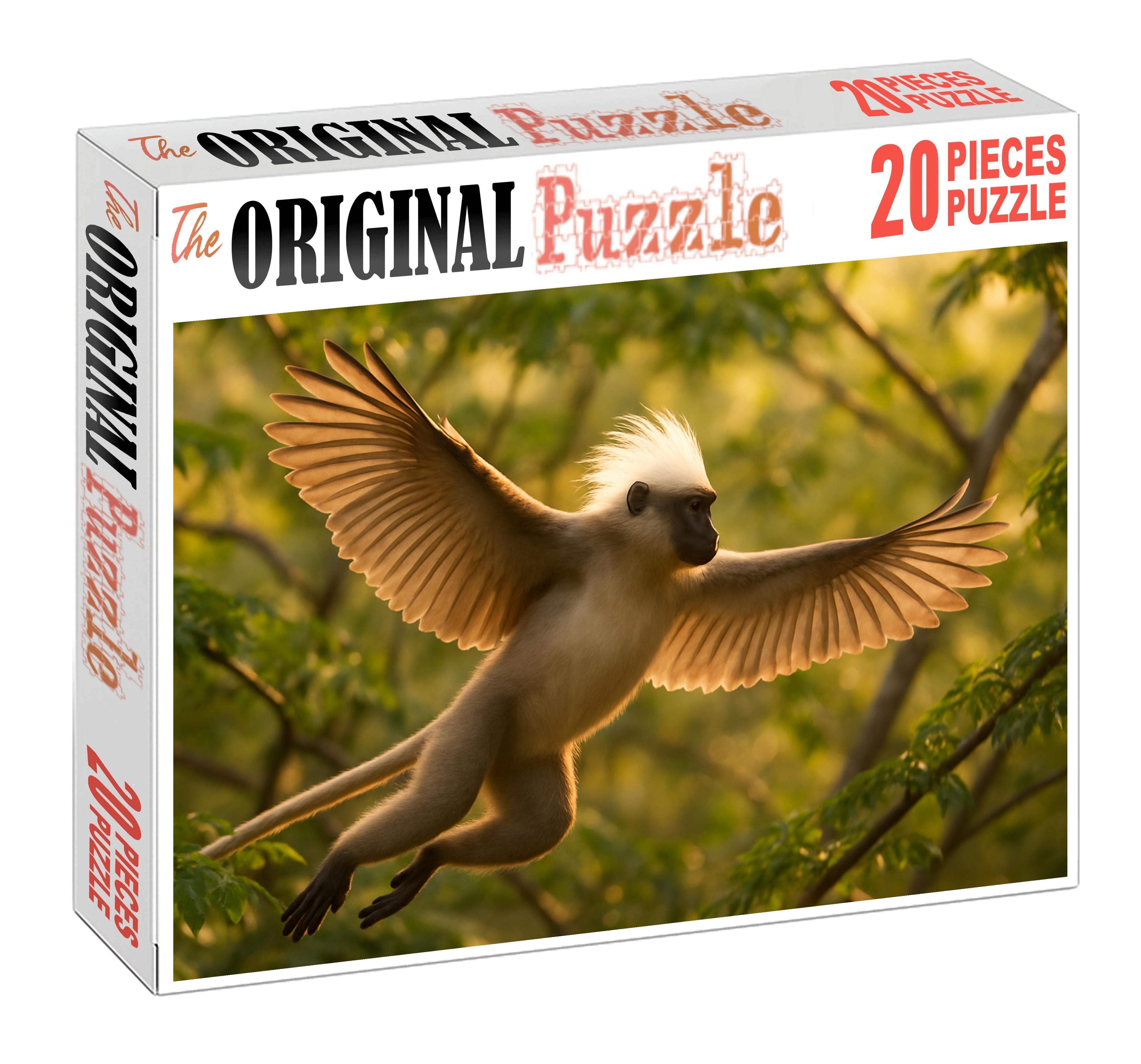 Ivory Crested Glider Majestic Arboreal Mammal 50 Piece Puzzle