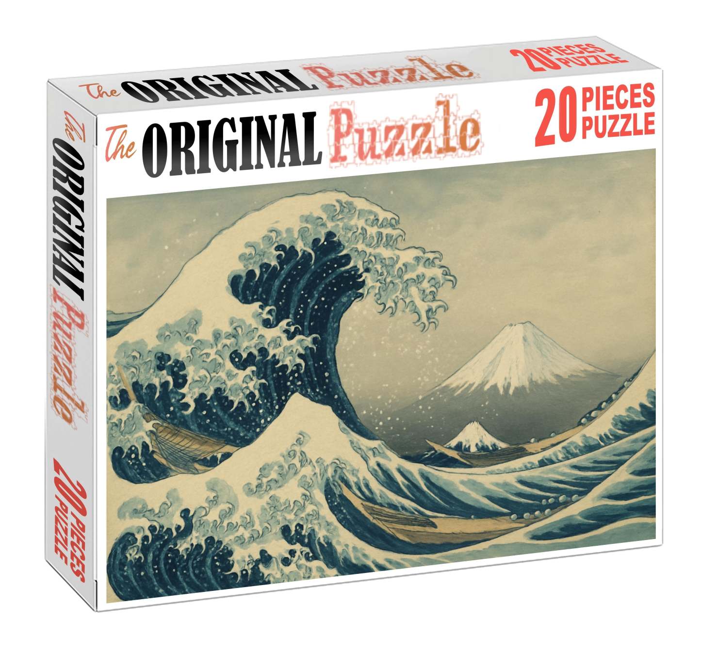 The Great Wave Off Shore Premium Puzzle Pieces