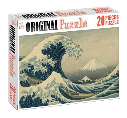 The Great Wave Off Shore Premium Puzzle Pieces