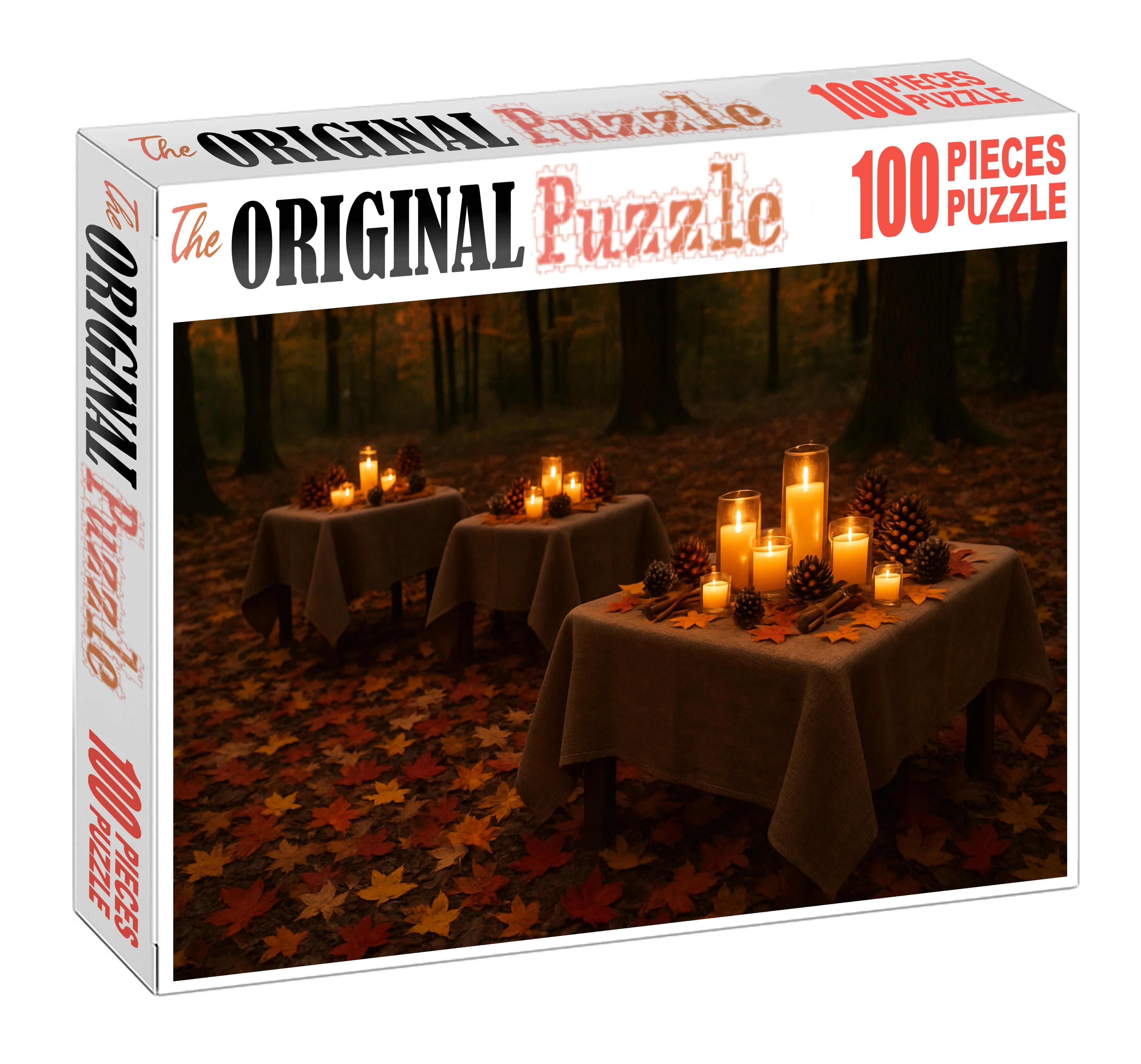 Maple Glow Gathering Unique Puzzle Design