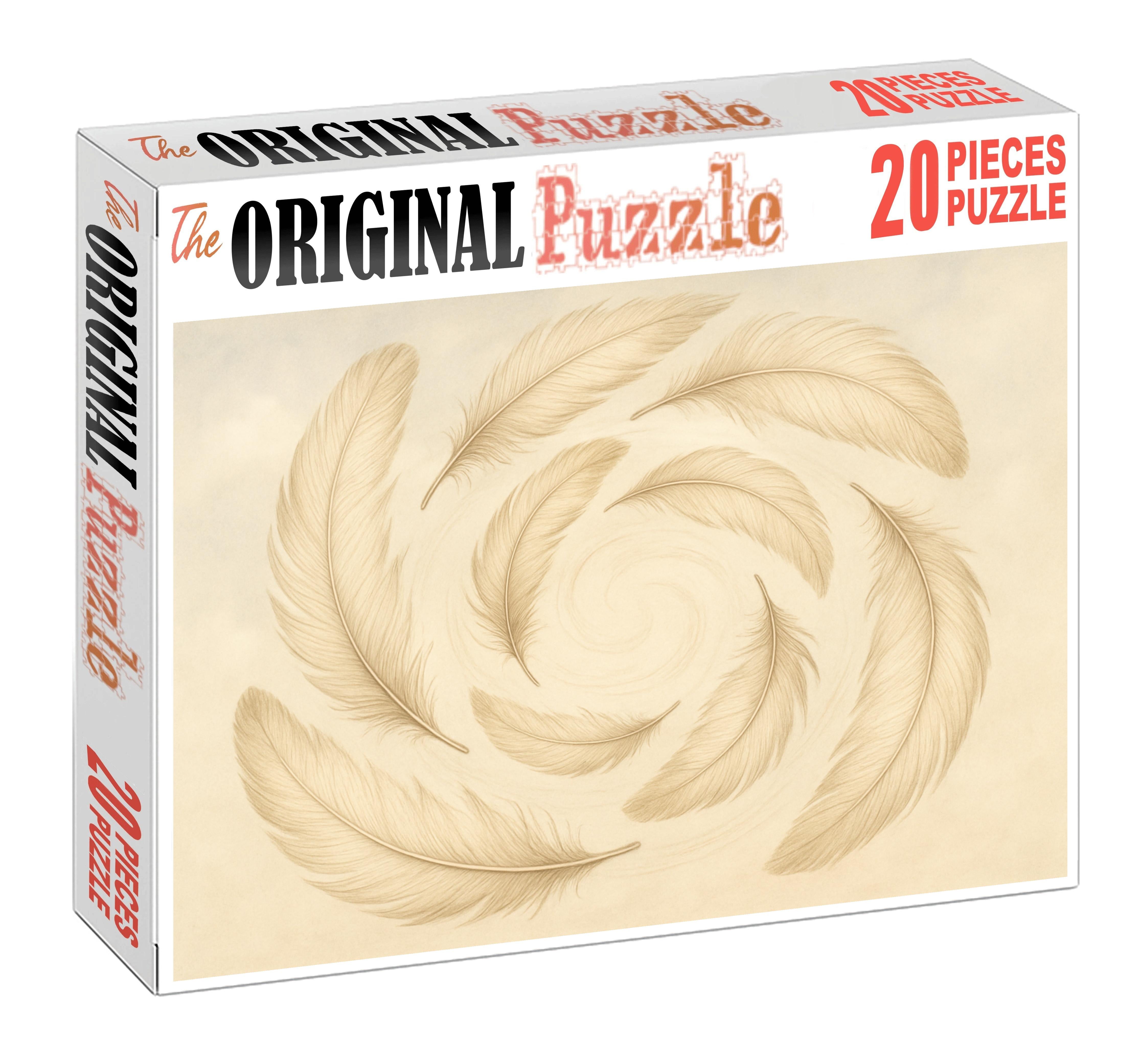 The Carousel Of Floating Feathers Premium Puzzle Pieces