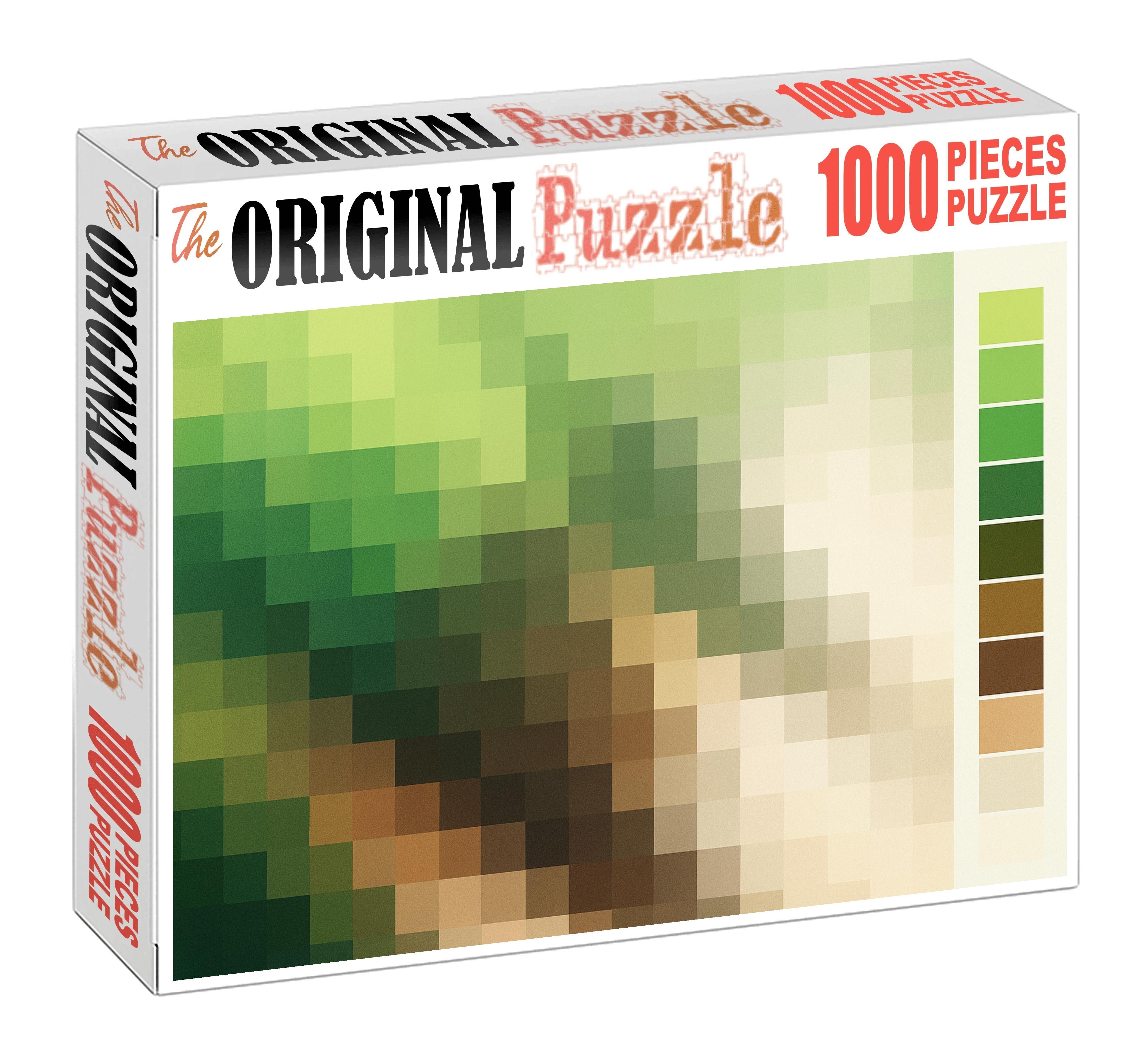 Digital Elevation Model Raster Visualization Easy Puzzles