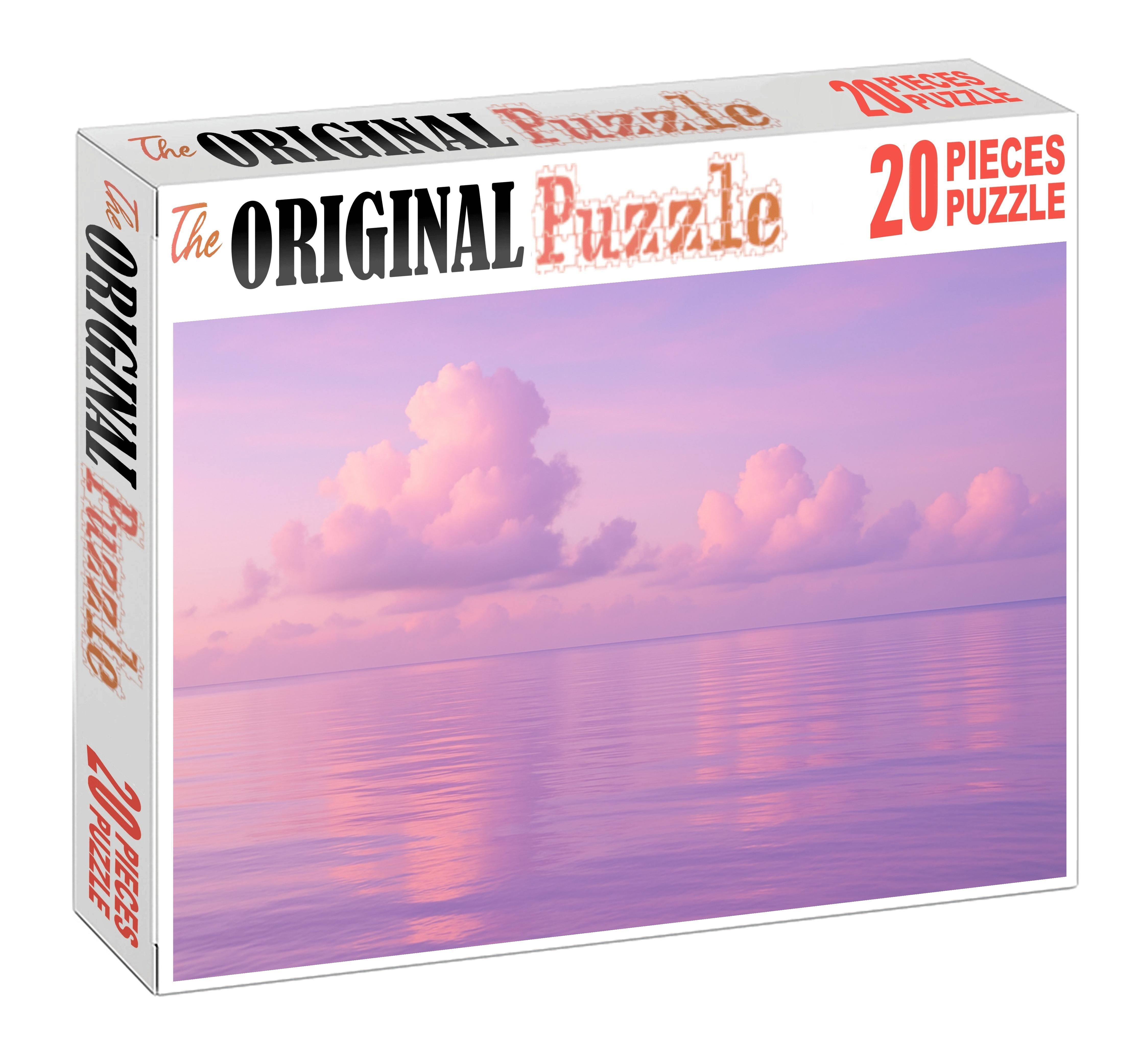 Lavender Horizon Embrace Ethereal Glow Softening The Day Mini Puzzle