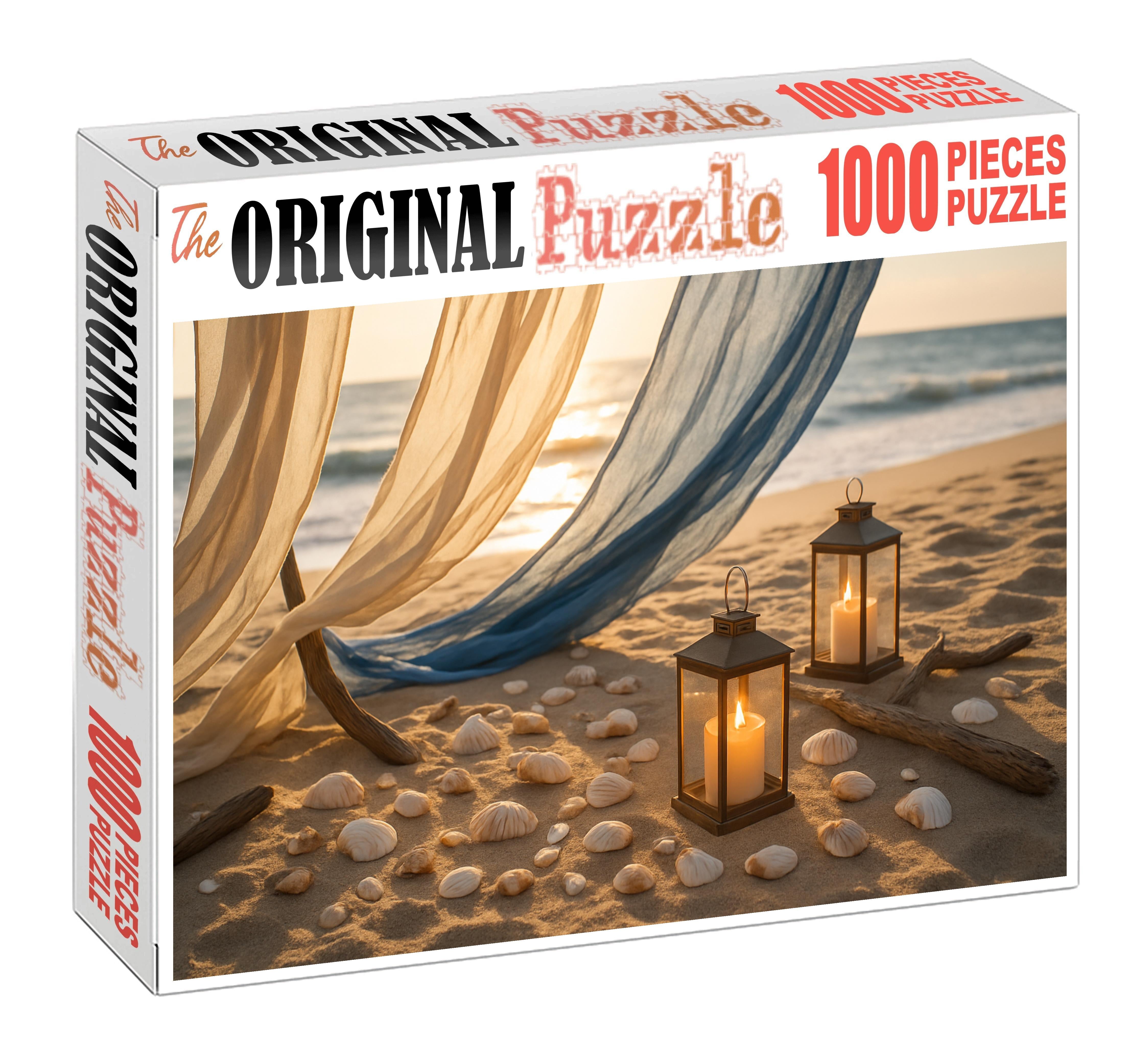 Sunlit Coastal Breeze Custom Jigsaw Puzzle