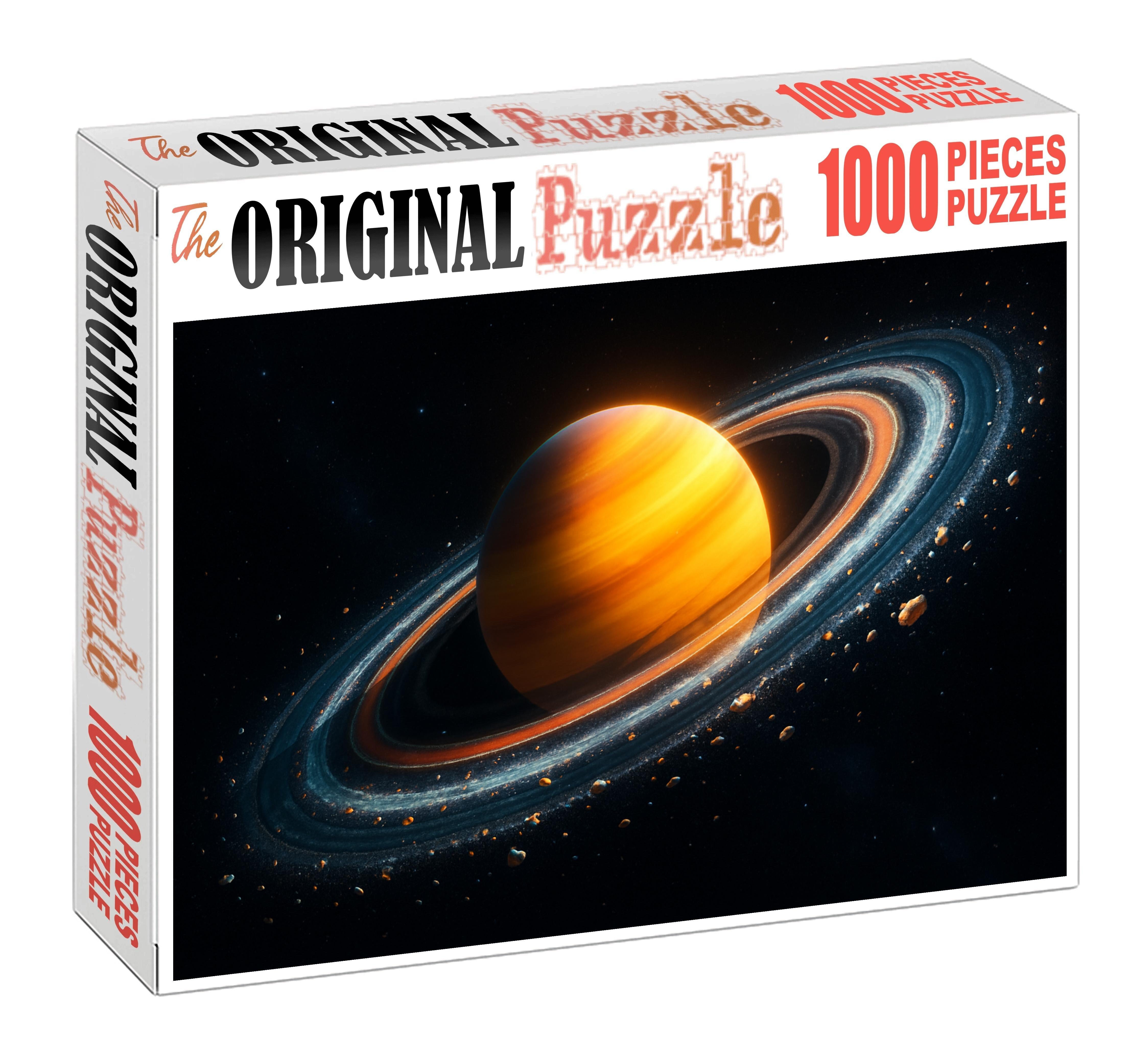 Fragmented Rings Of A Distant Giant Puzzle Challenge