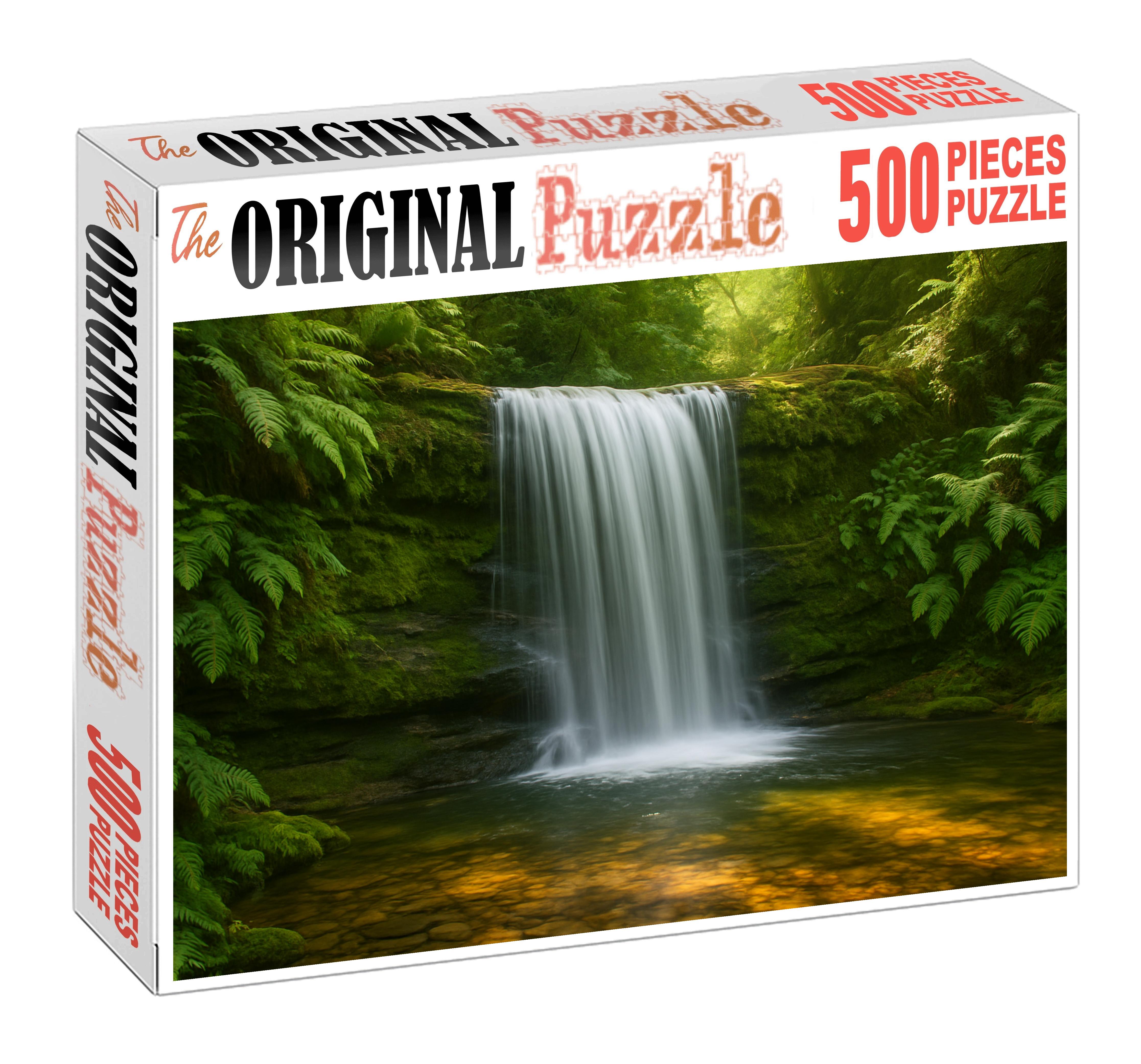 Emerald Shroud Cascade 200 Piece Puzzle