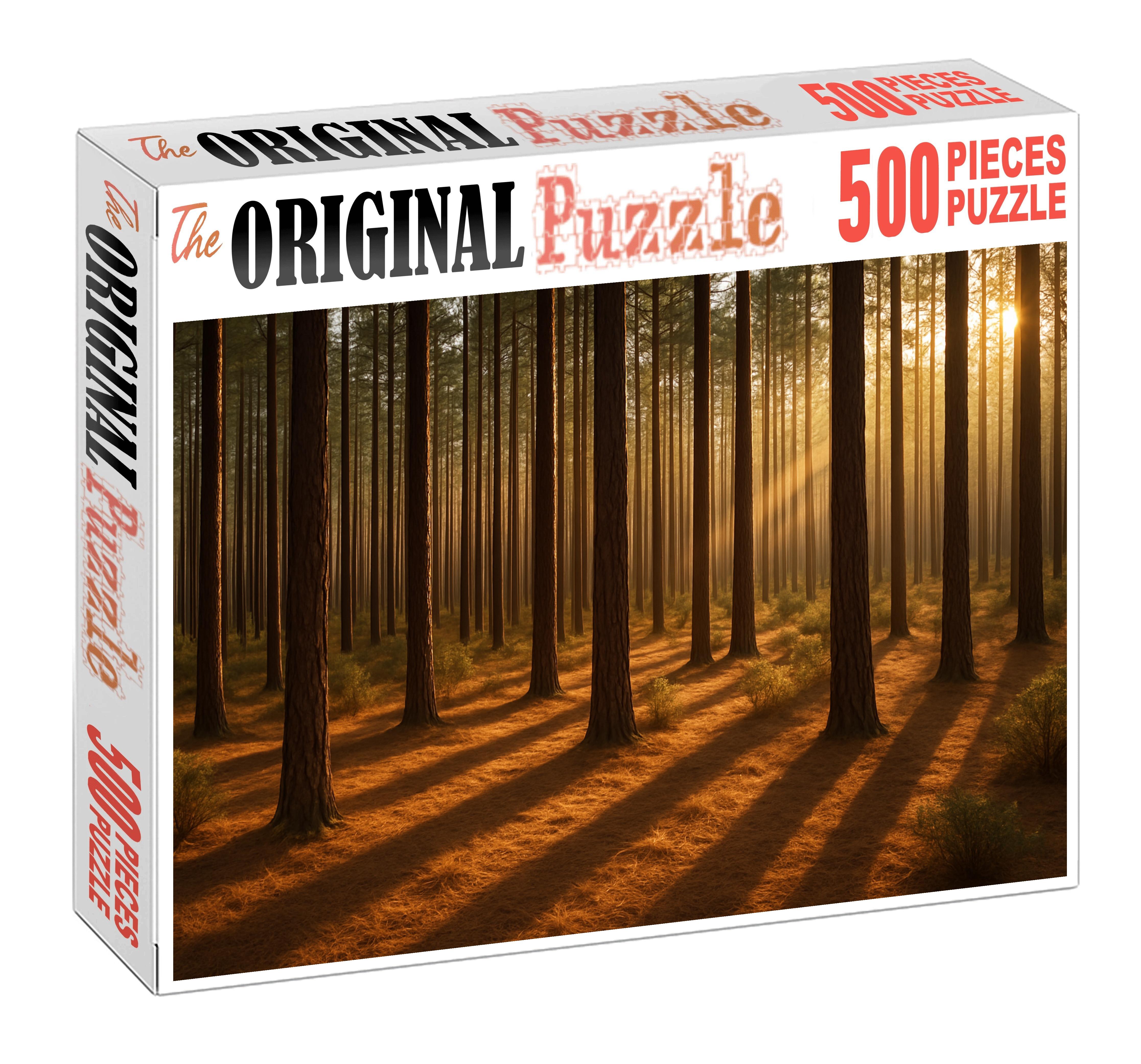 Silent Pine Sanctuary Puzzle For Kids