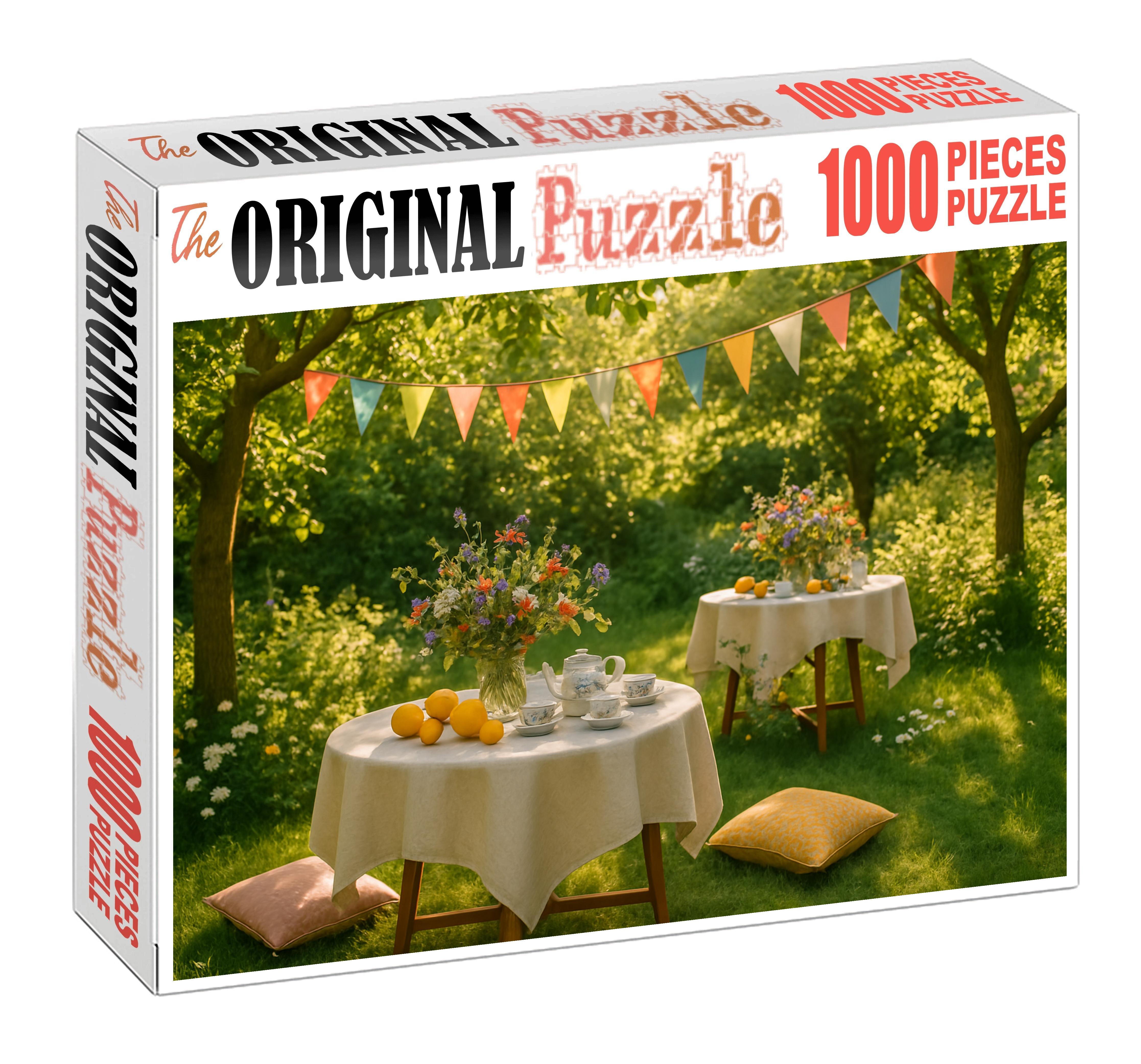 Sunlit Garden Brunch Puzzle Collection