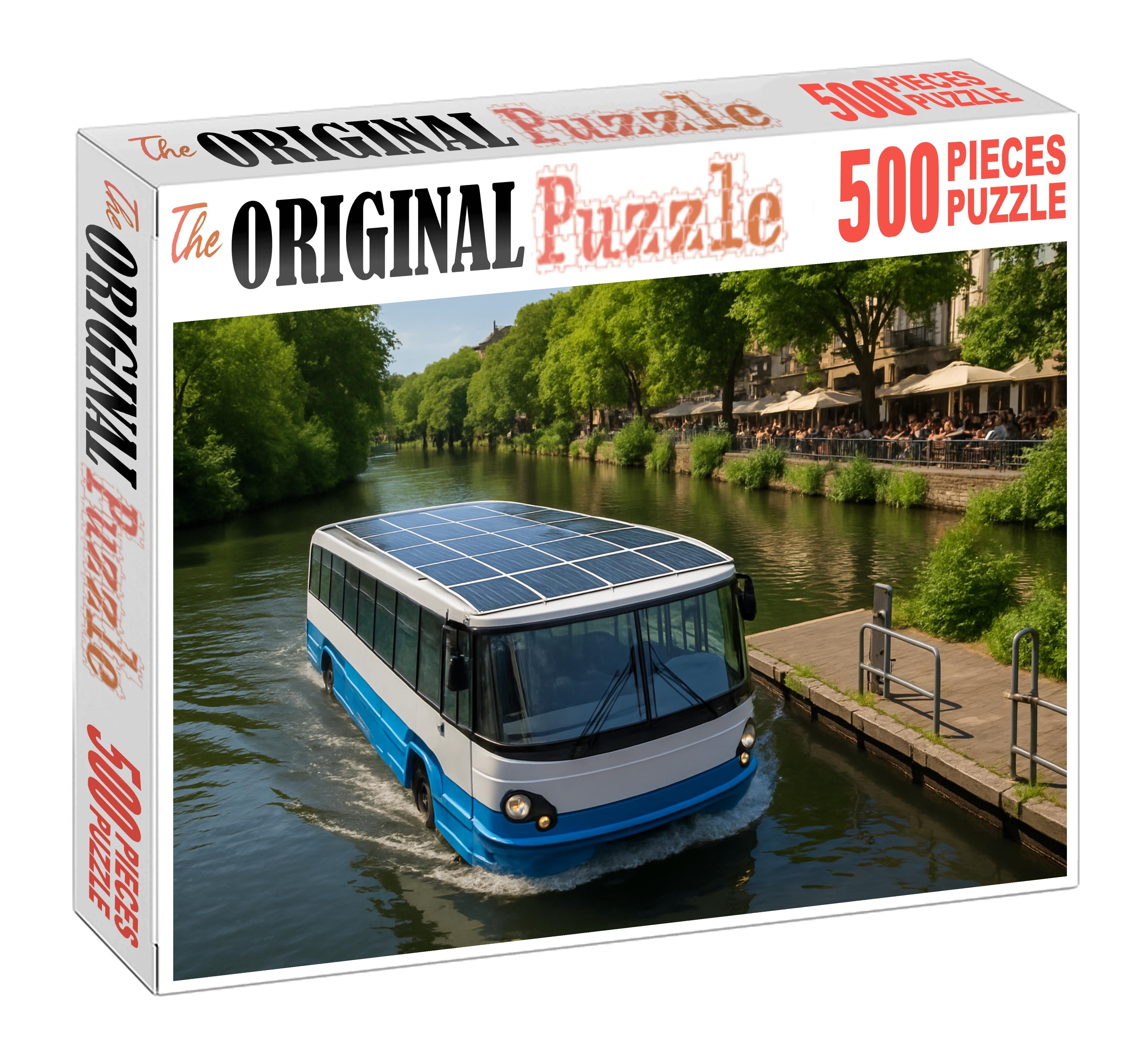 Solar-electric Amphibious Bus 50 Piece Puzzle