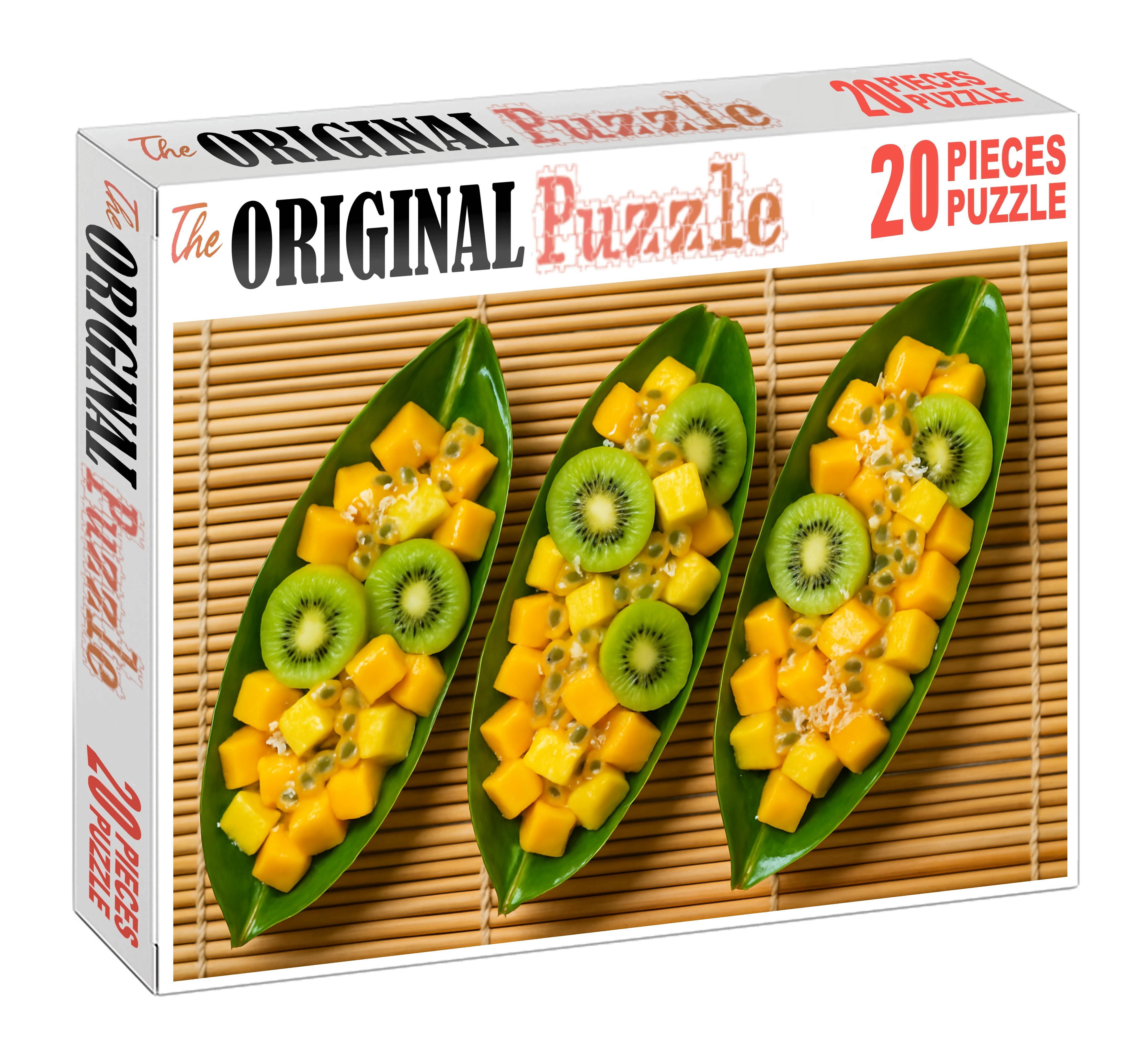 Tropical Lagoon Fruit Boat Puzzle Challenge