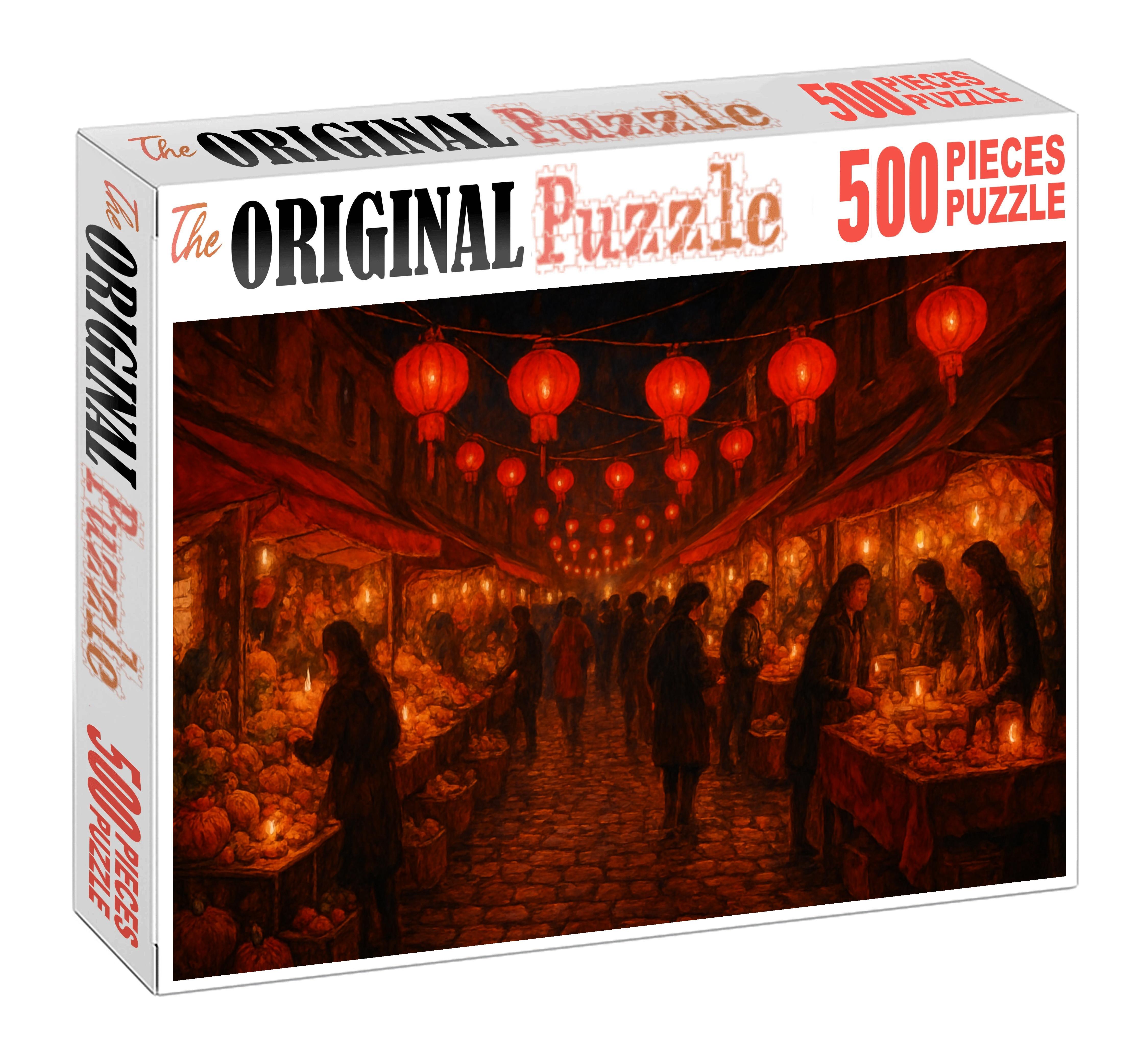 Crimson Evening Festival Puzzle Collection