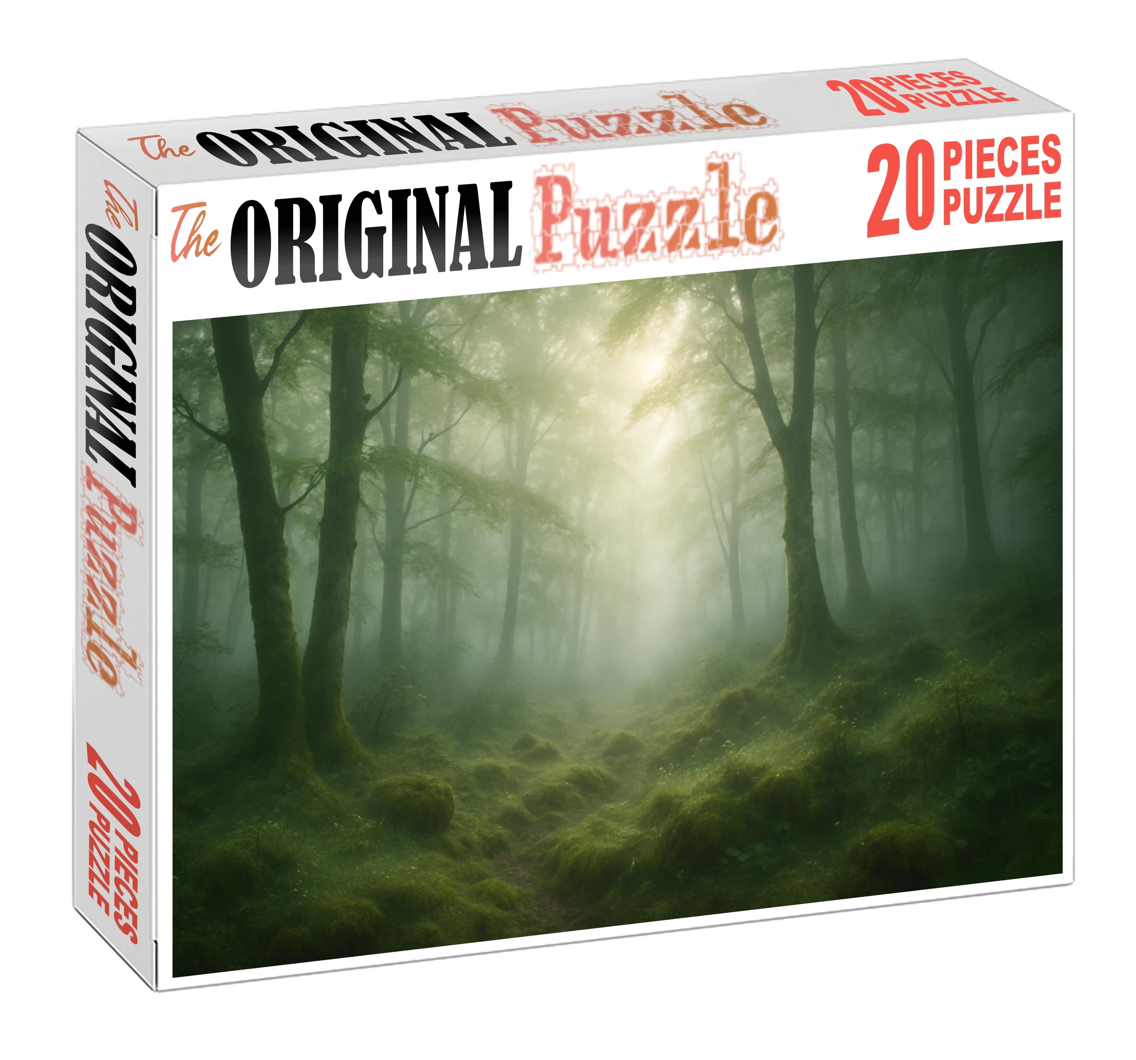 Veil Of Morning Mist Large Format Puzzle