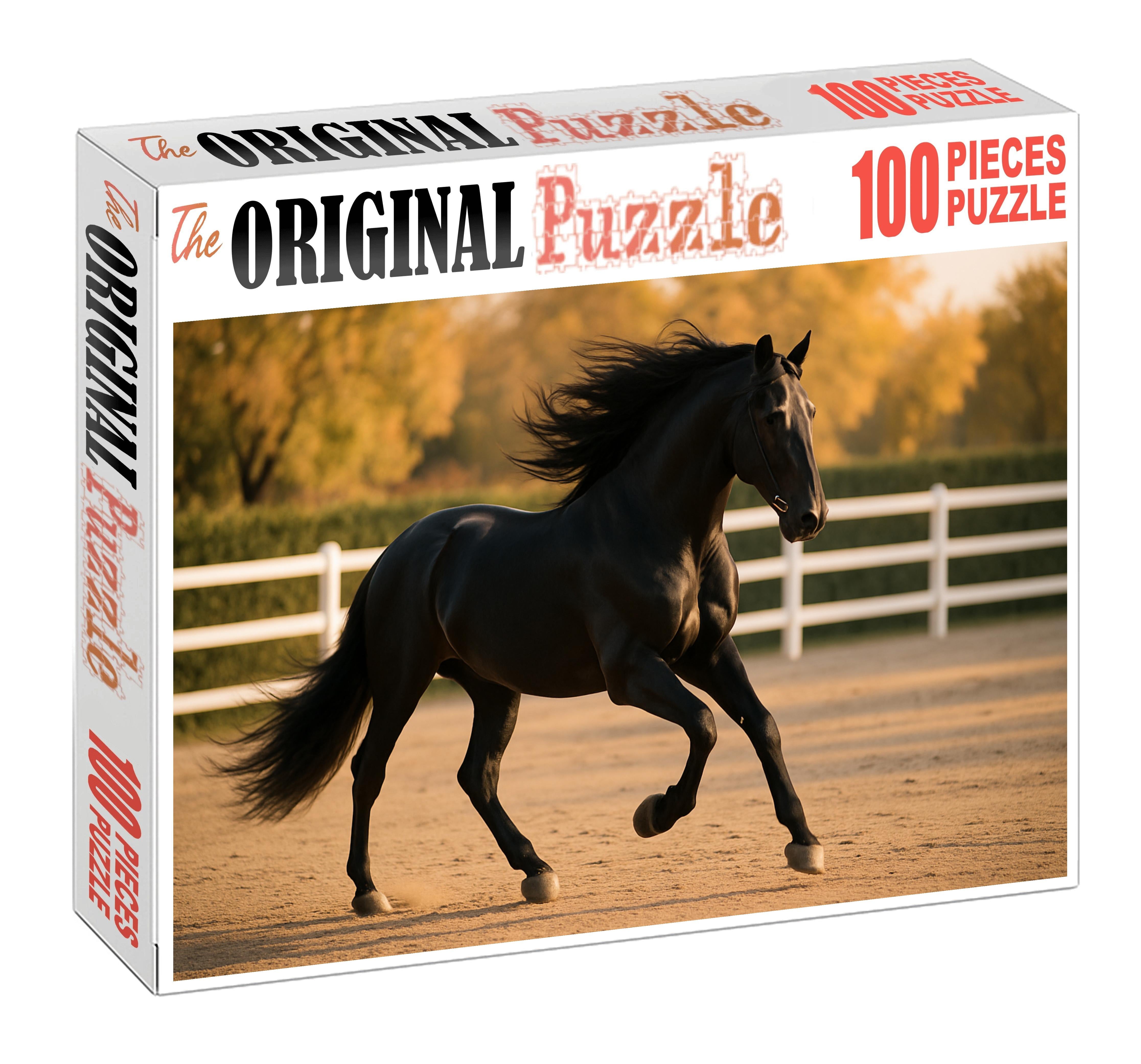 Ember Glow Andalusian Mare 1000 Piece Puzzle