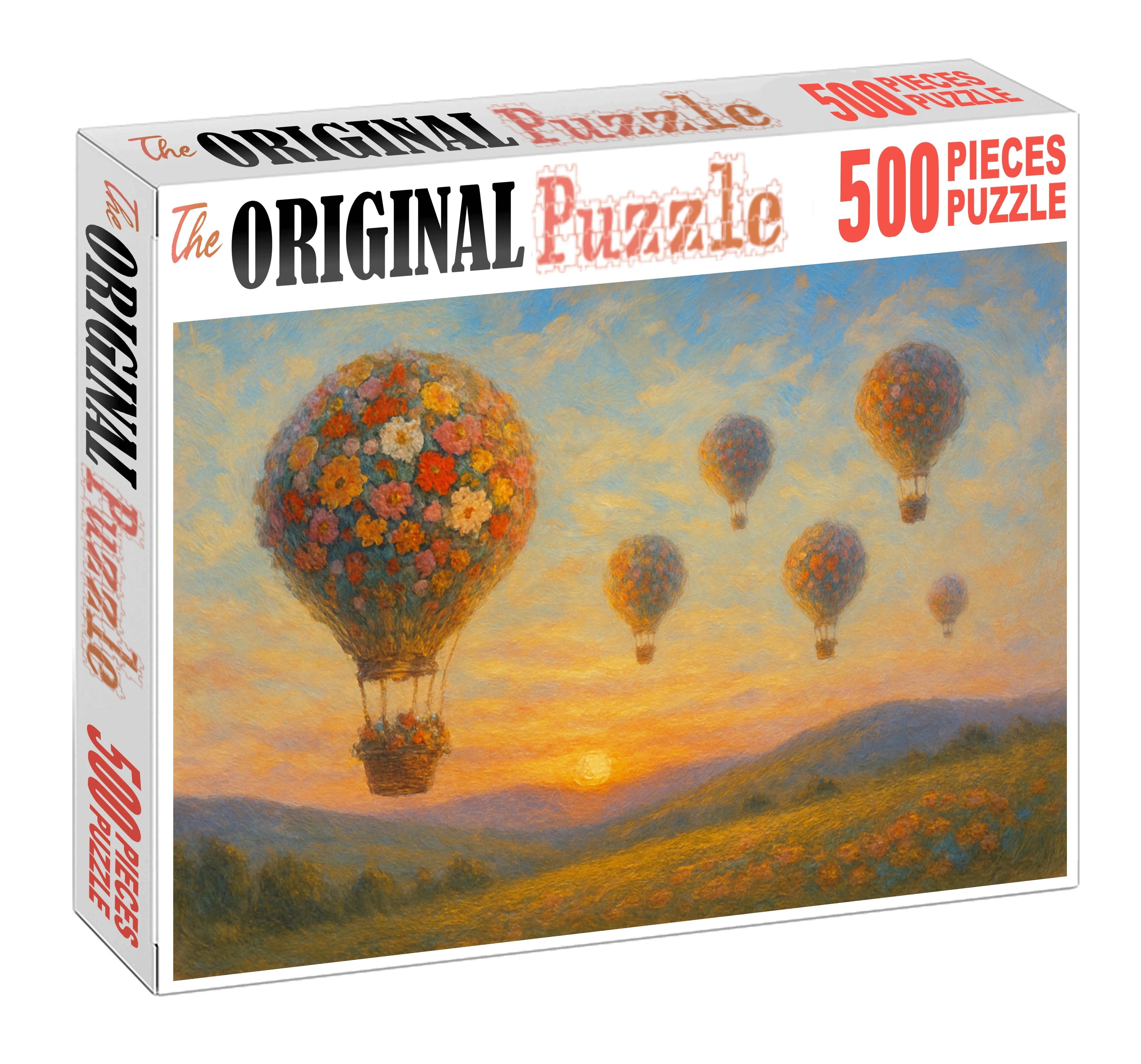 Cloud Basket Balloon Festival 500 Piece Puzzle