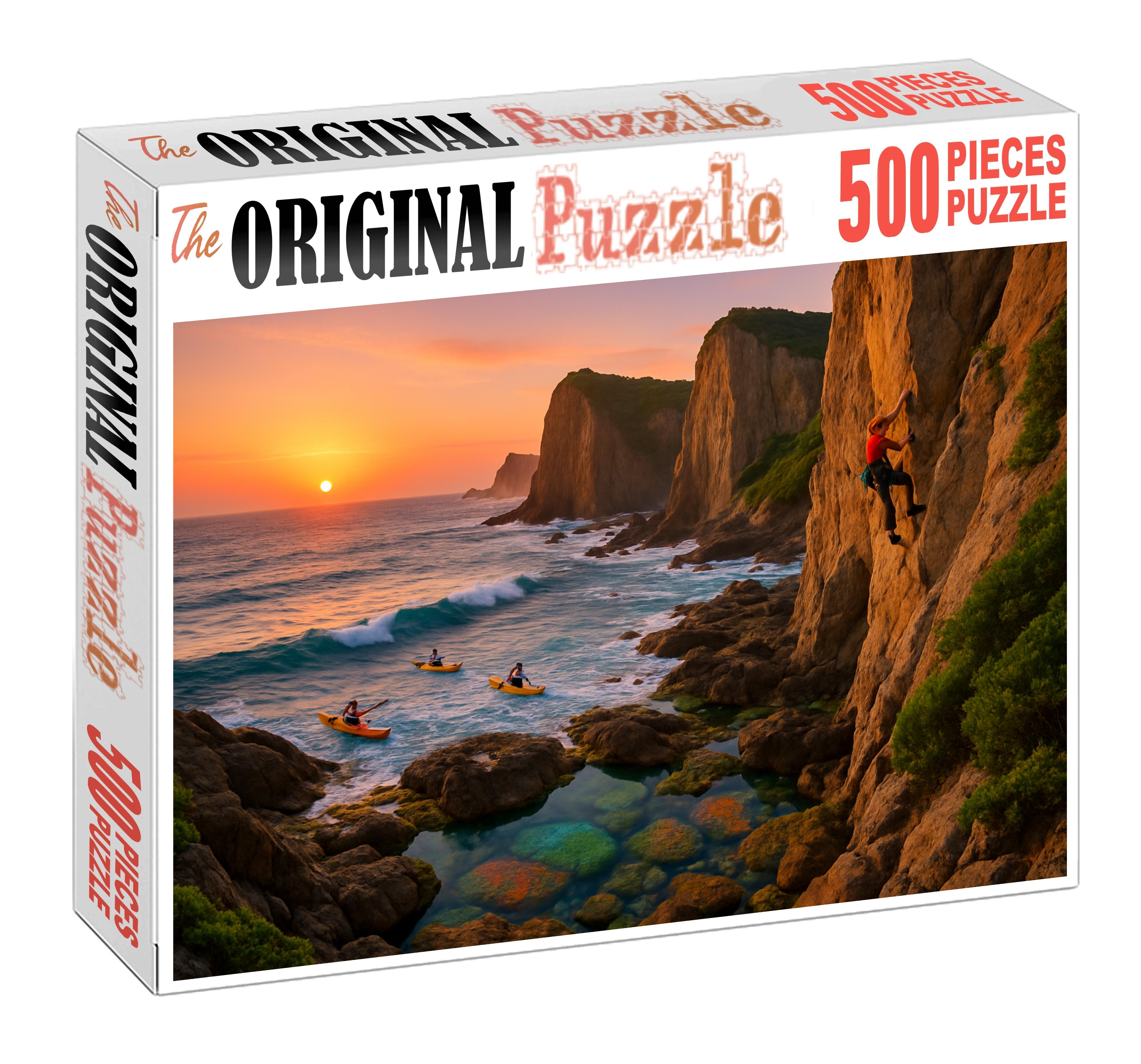 Whispering Tides Adventure By The Coast 500 Piece Puzzle