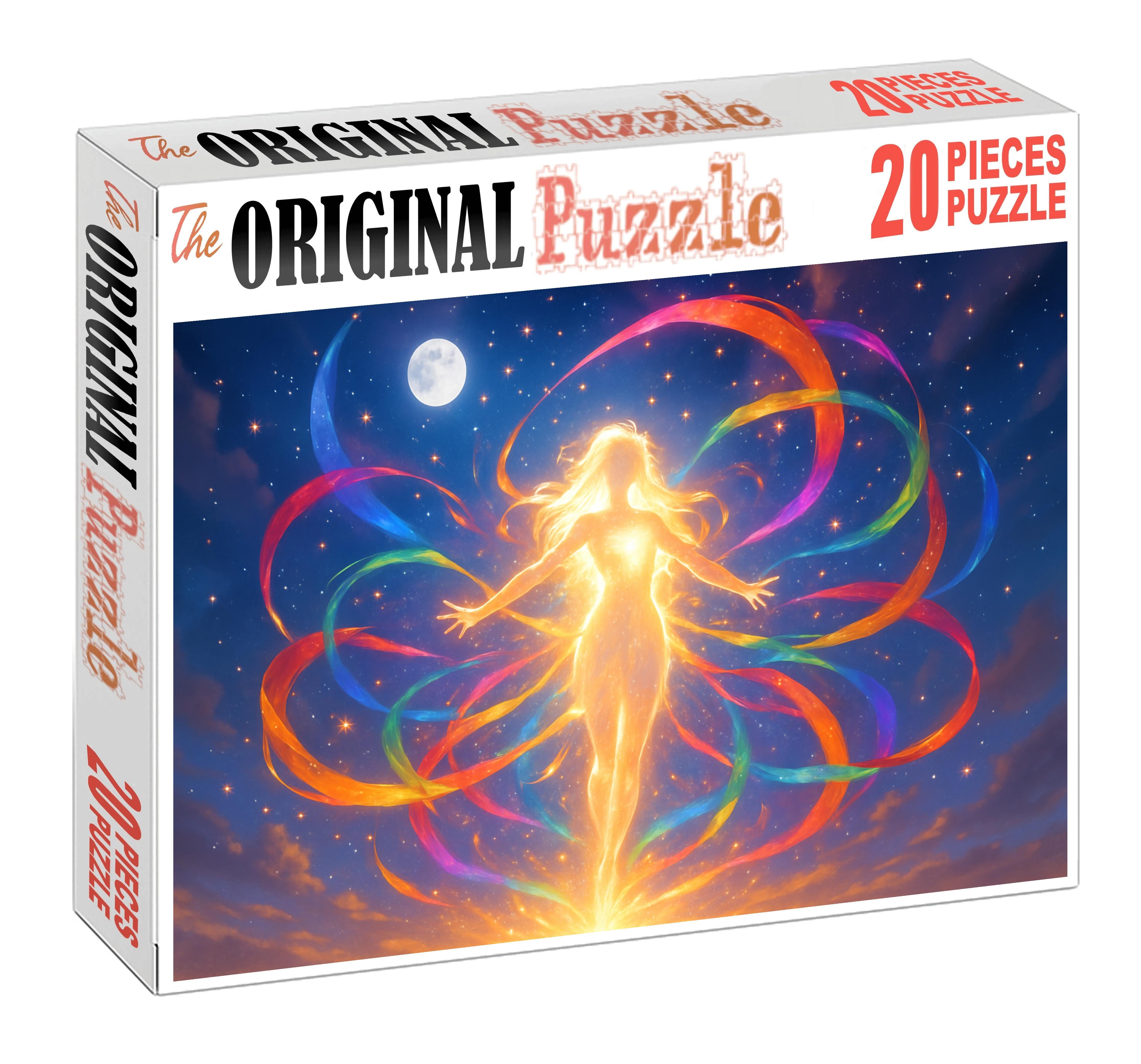 Magical Girl Transformation Sparkling Powers And Hopeful Courage Unique Puzzle Design