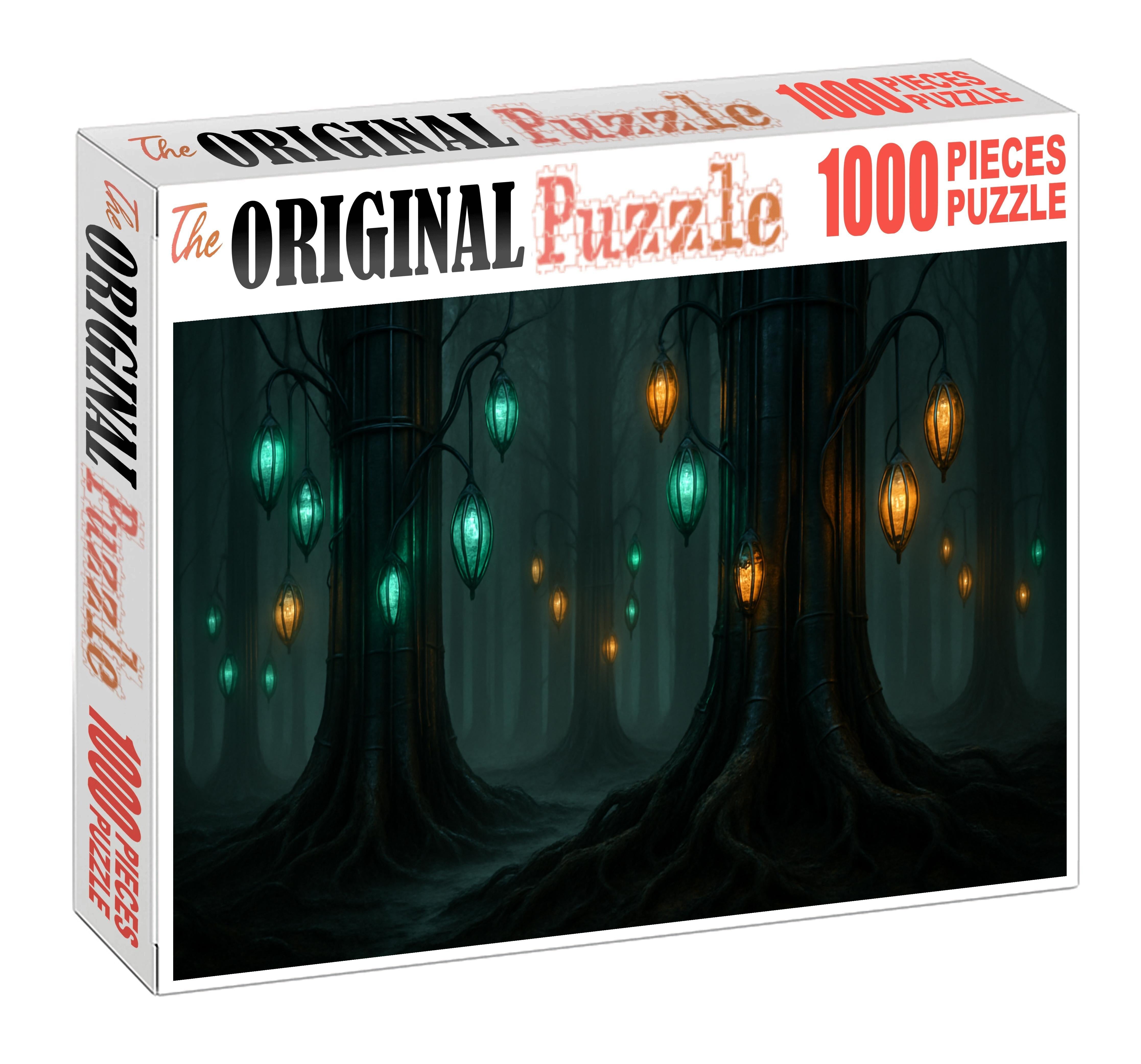 The Whispering Lantern Forest Puzzle For Adults