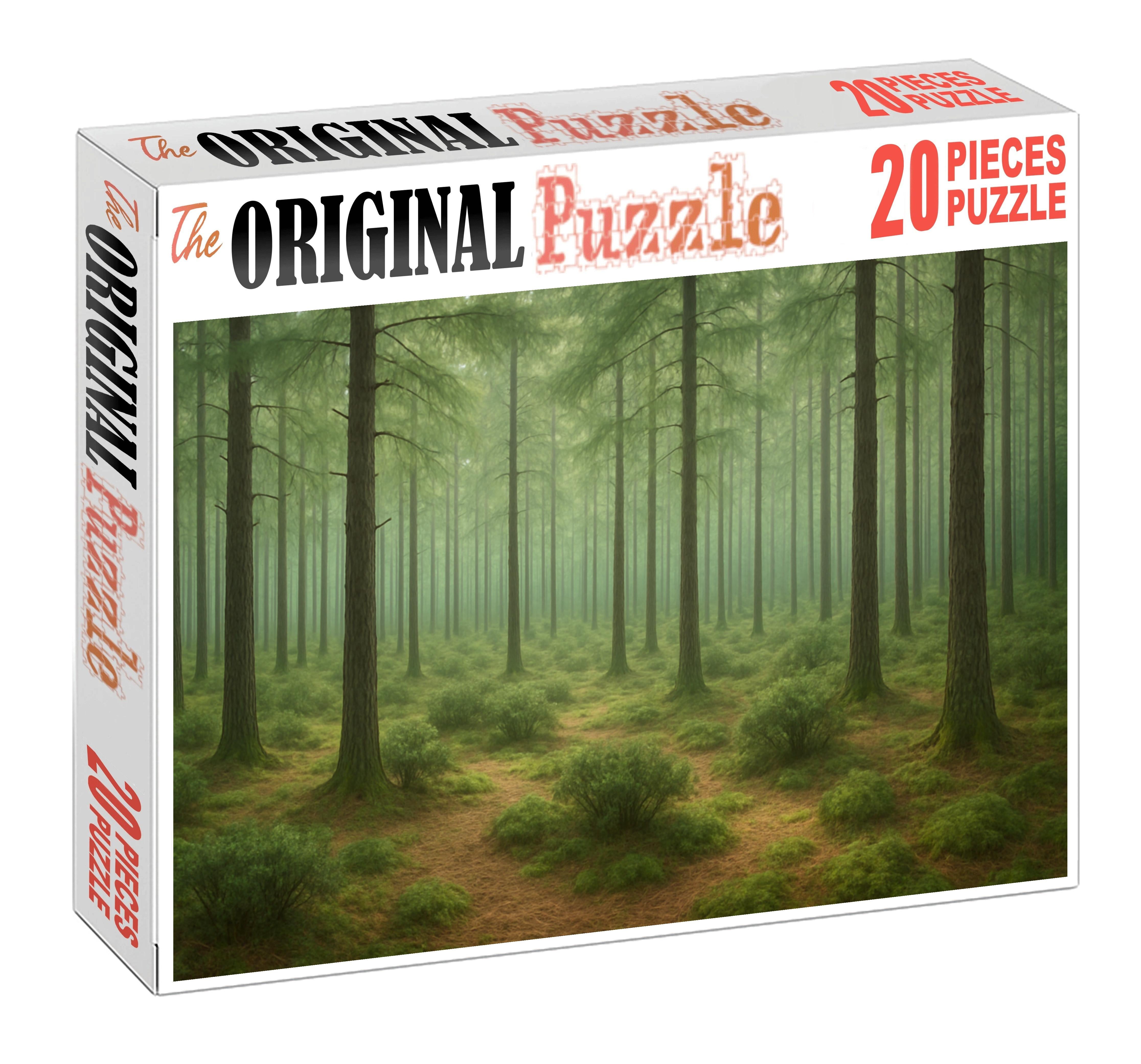 Silent Pine Veil Puzzle For Kids