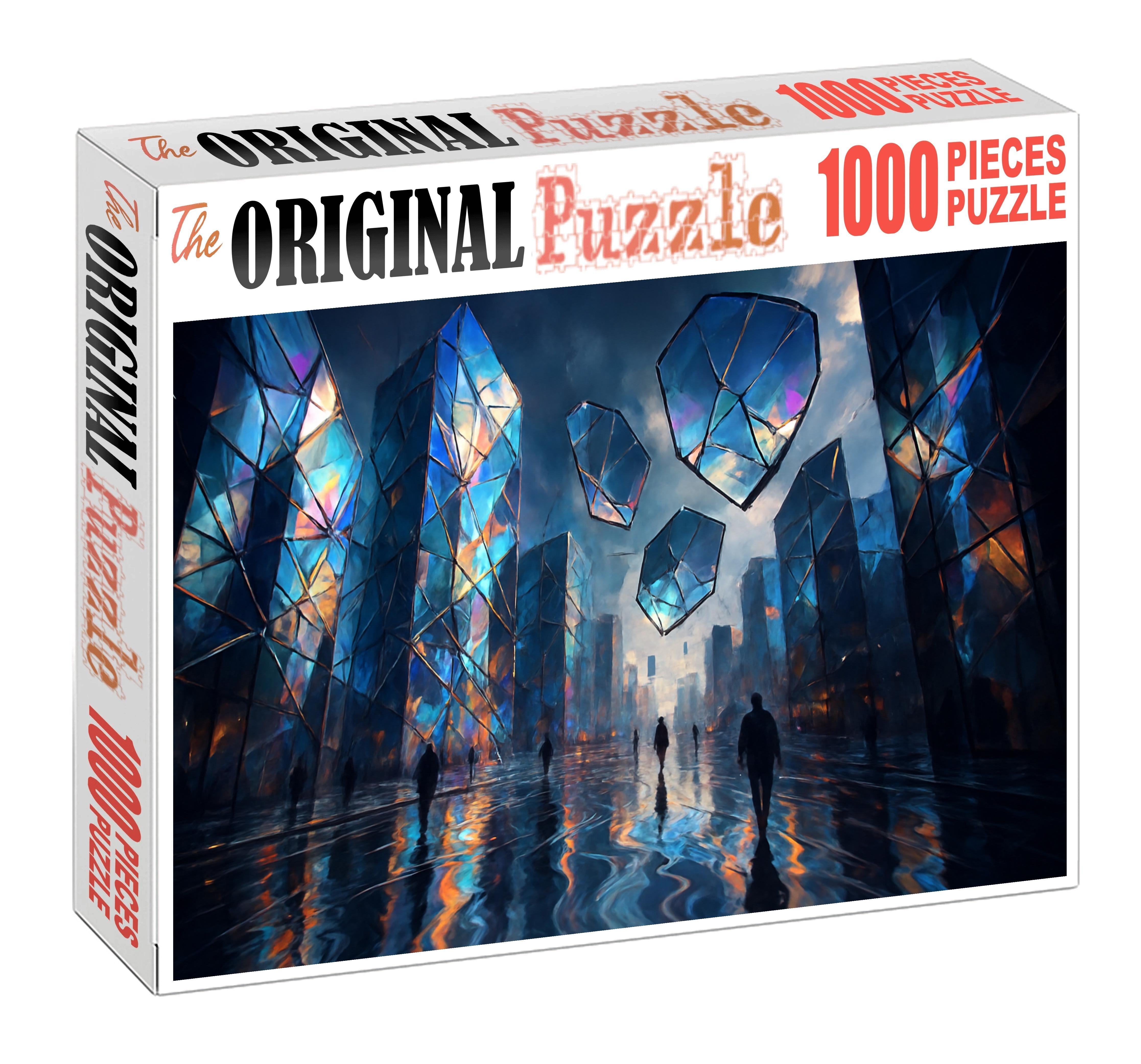 City Of Echoes And Shattered Reflections 1000 Piece Puzzle