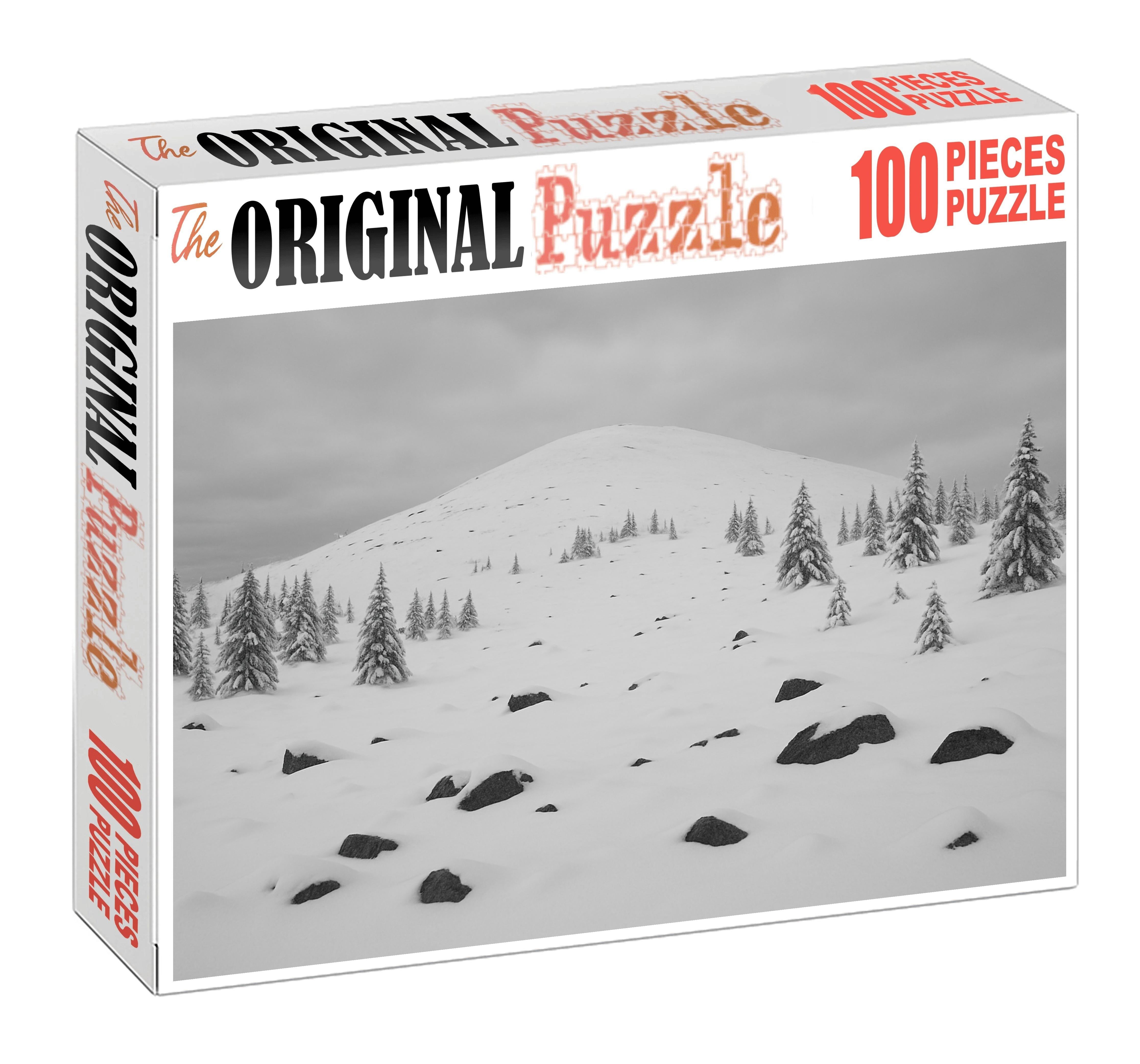 Silent Snowfield Summit 500 Piece Puzzle
