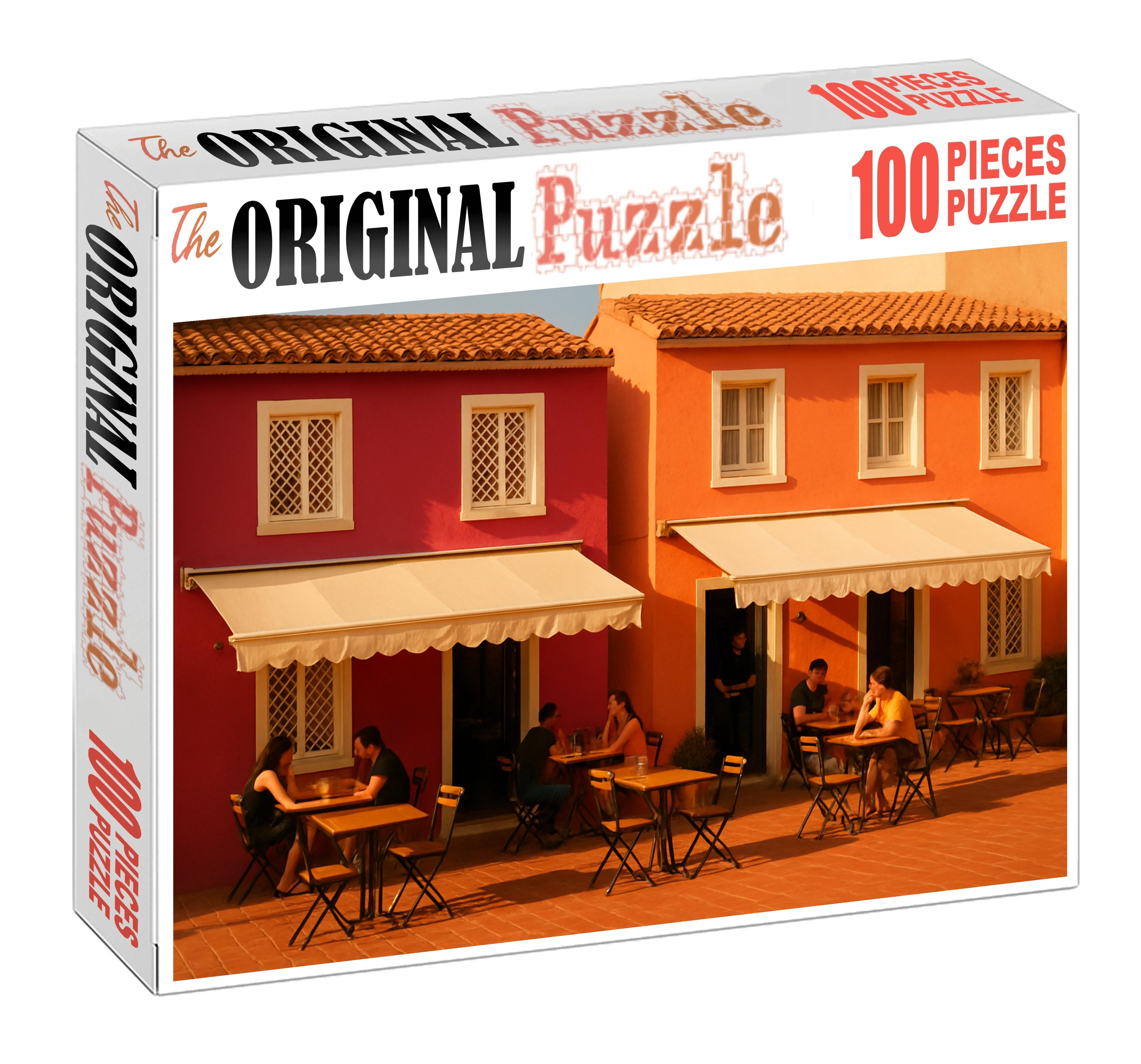 Cerise Walkway Custom Jigsaw Puzzle