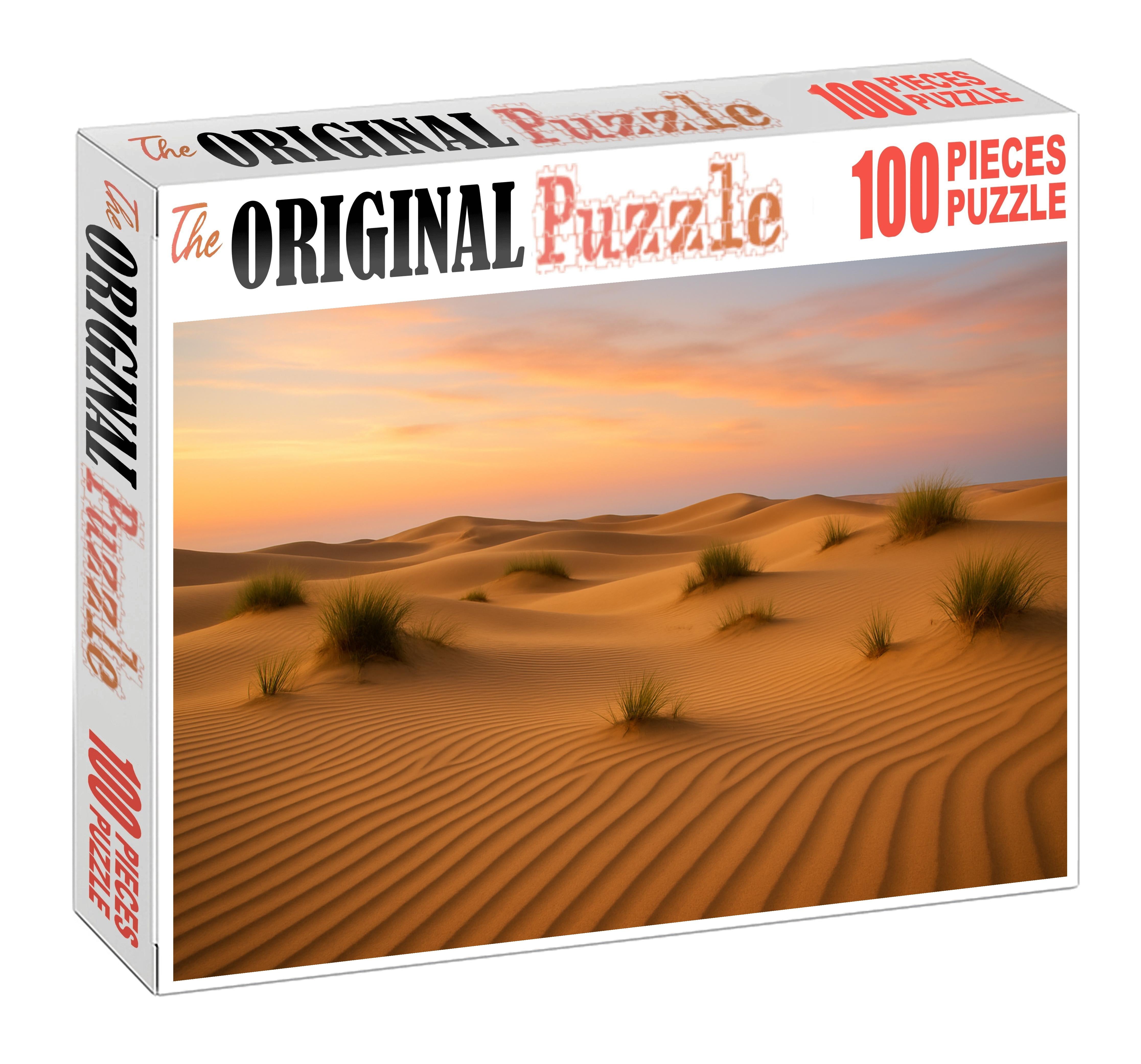 Silent Sand Dunes Custom Jigsaw Puzzle