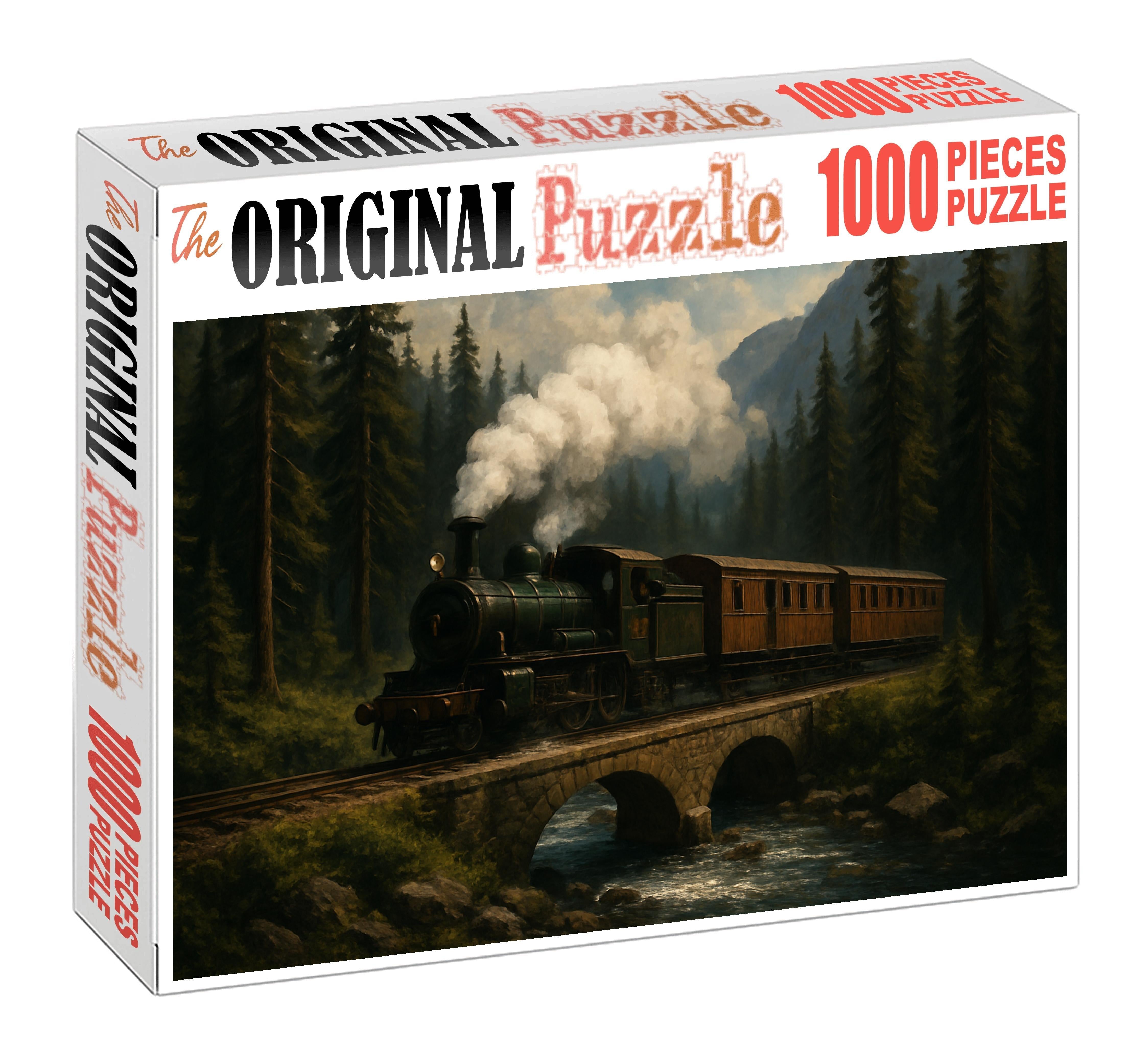 Rustic Valley Steam Rider 20 Piece Puzzle