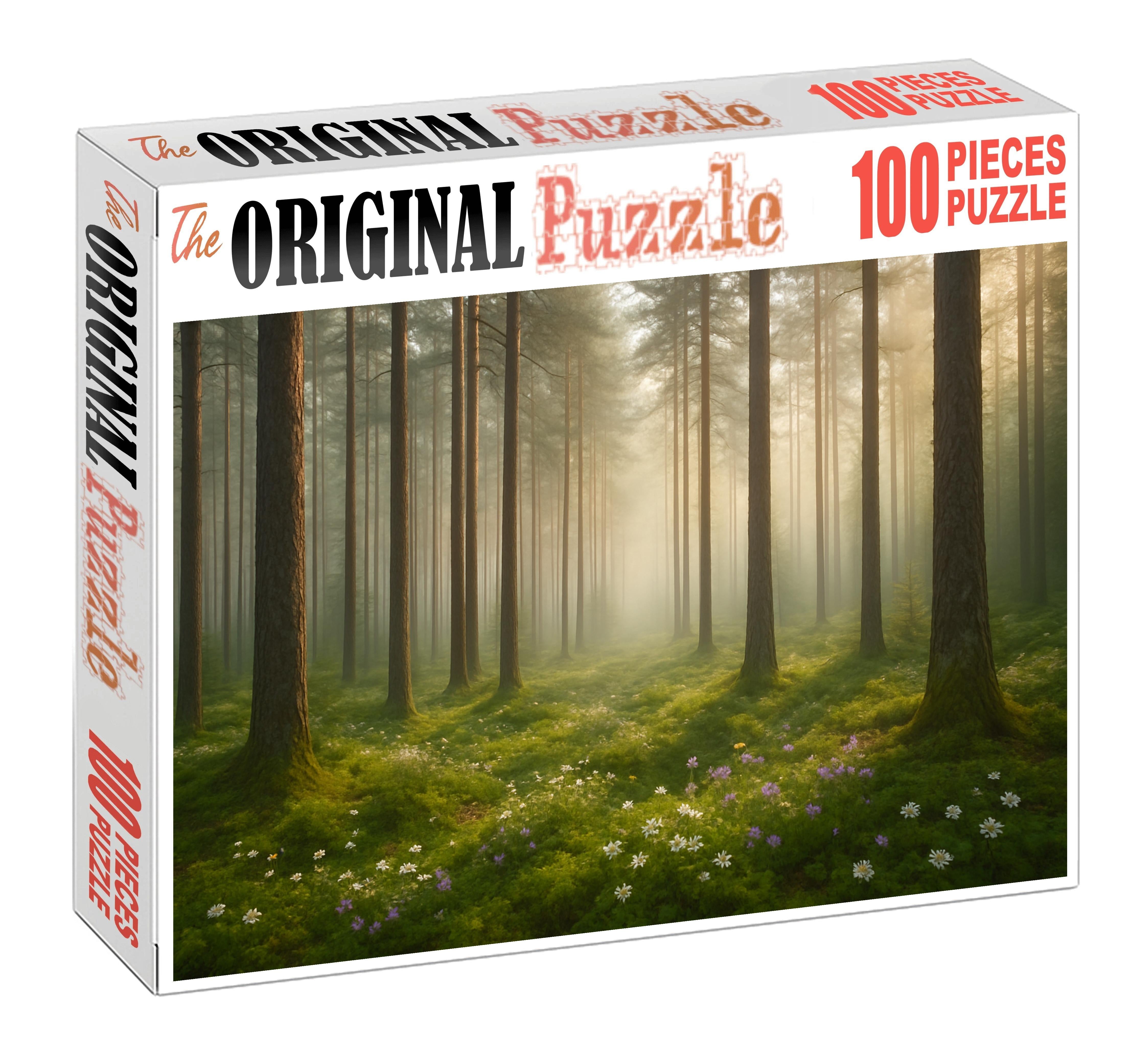 Veil Of Whispering Pines Large Format Puzzle