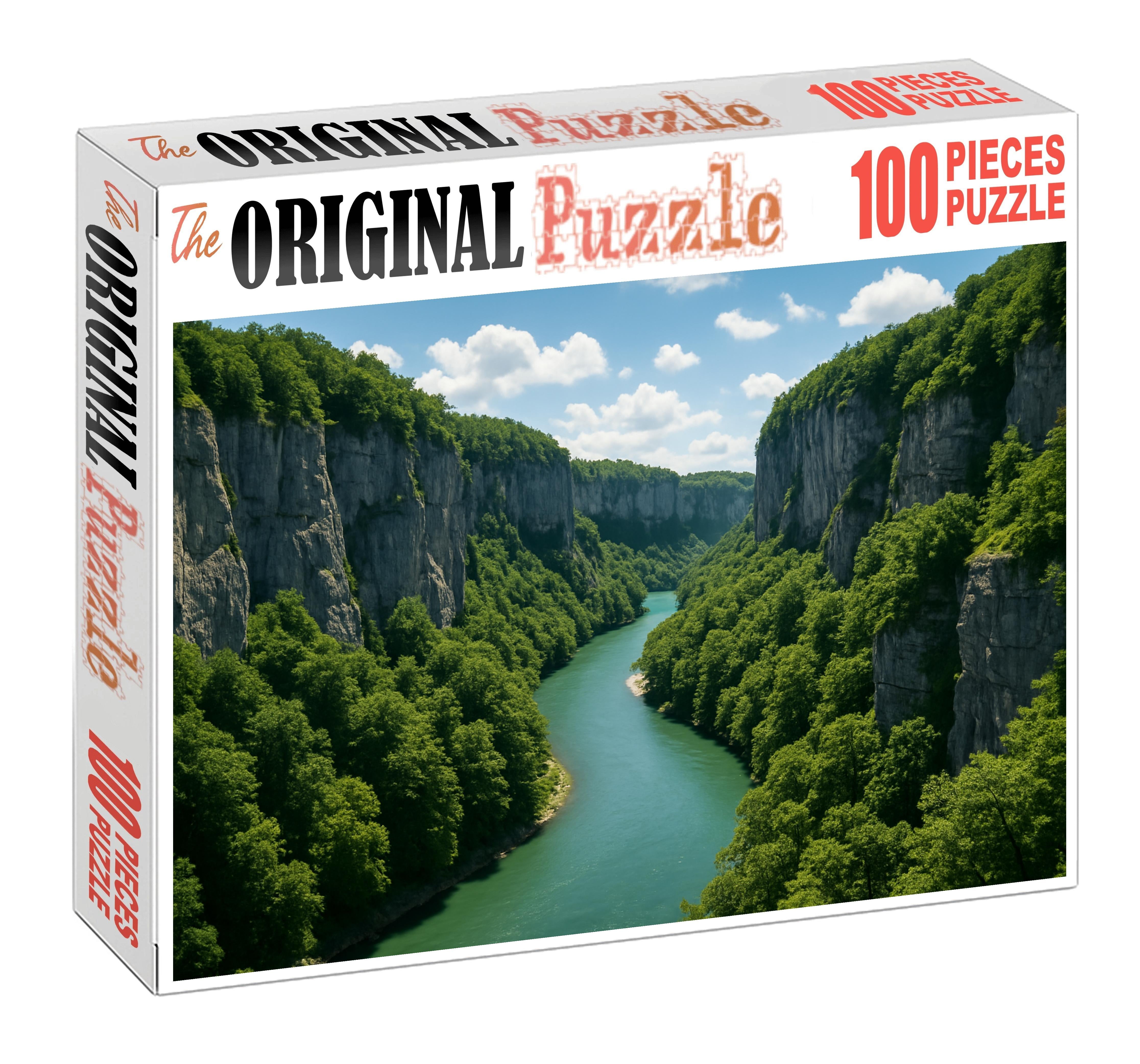 Twisting River Gorge 300 Piece Puzzle