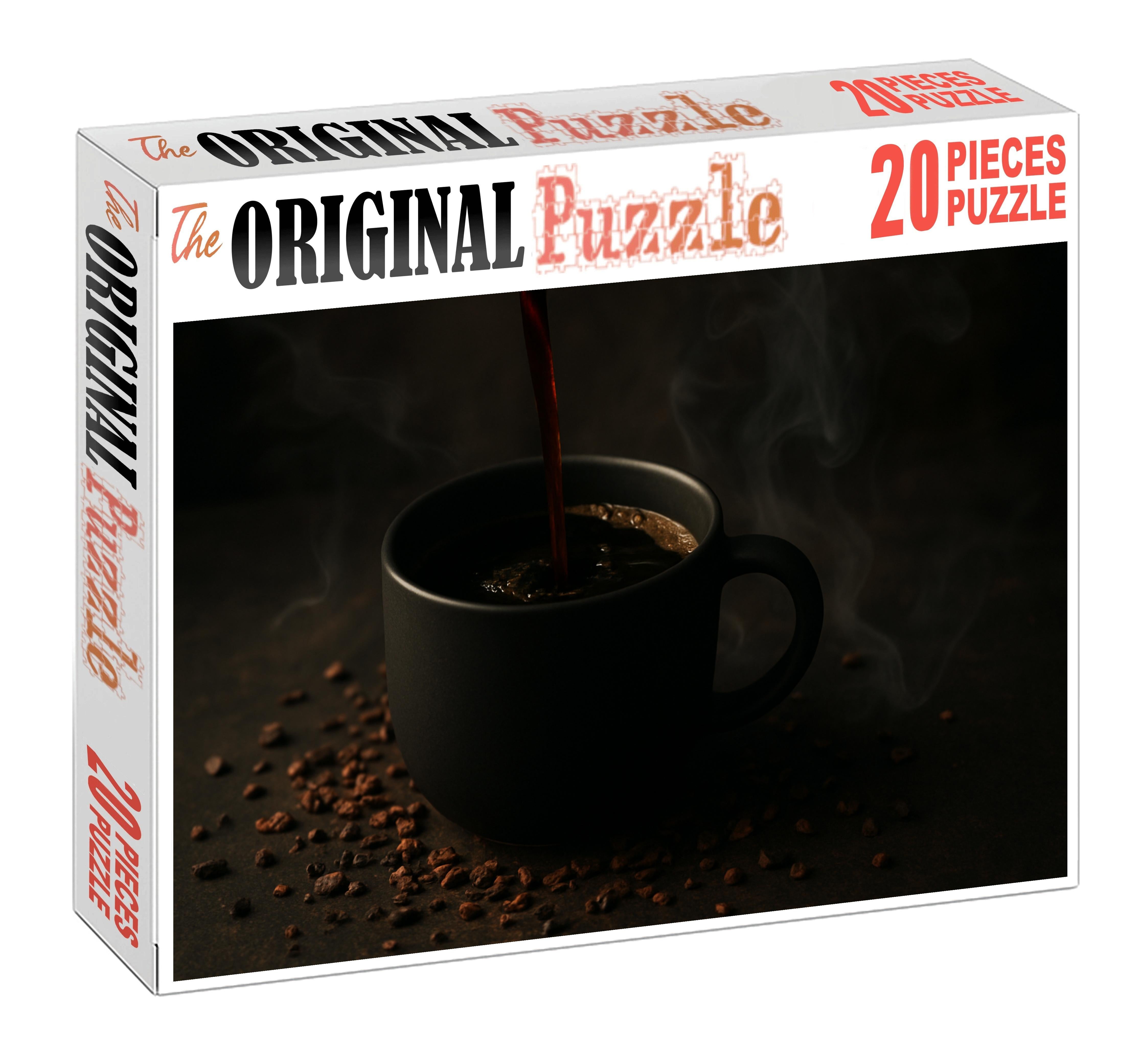 Midnight Velvet Dark Roast Coffee With Deep Chocolate And Smoke 200 Piece Puzzle