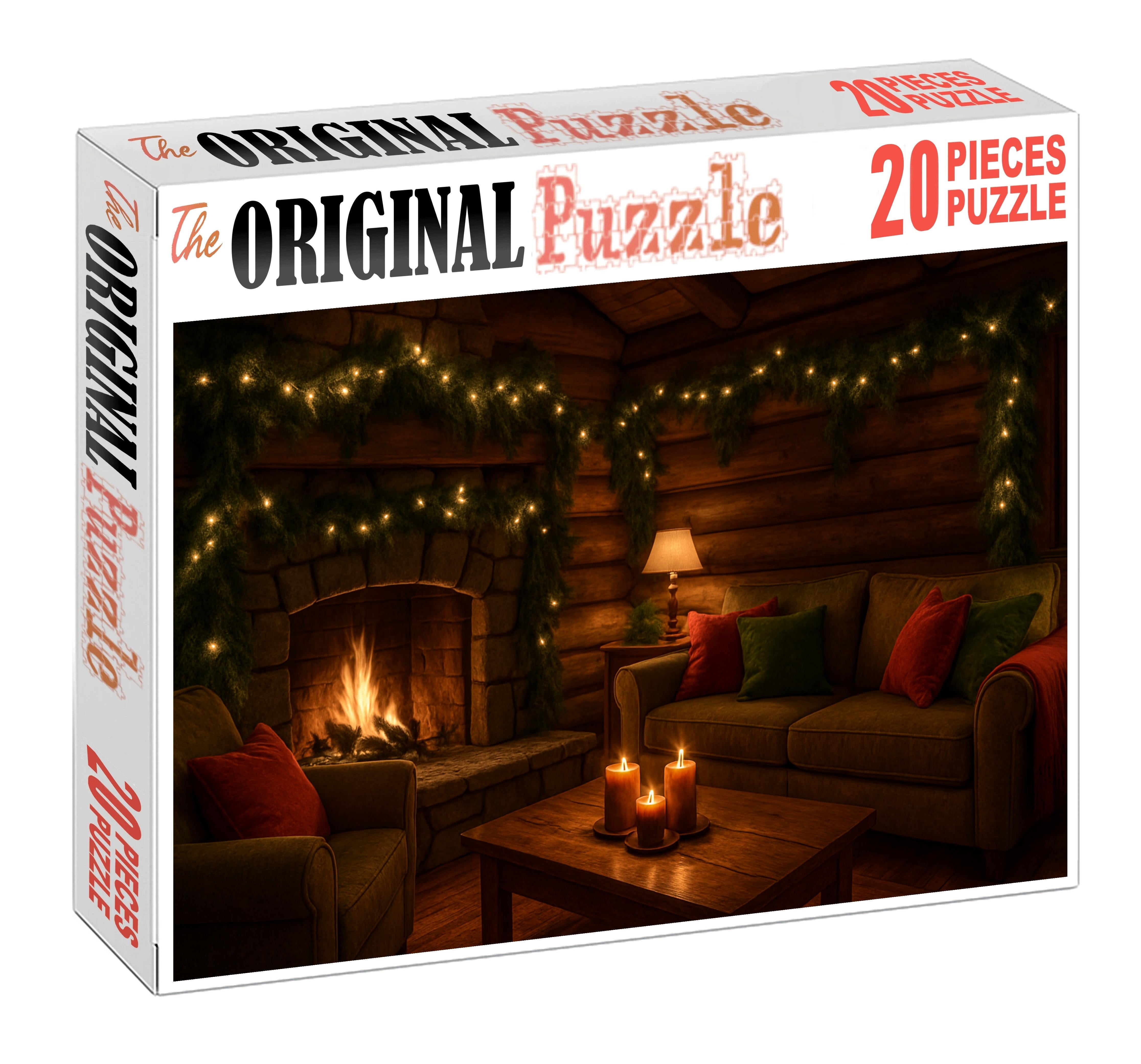 Winter Hearthside Glow 300 Piece Puzzle