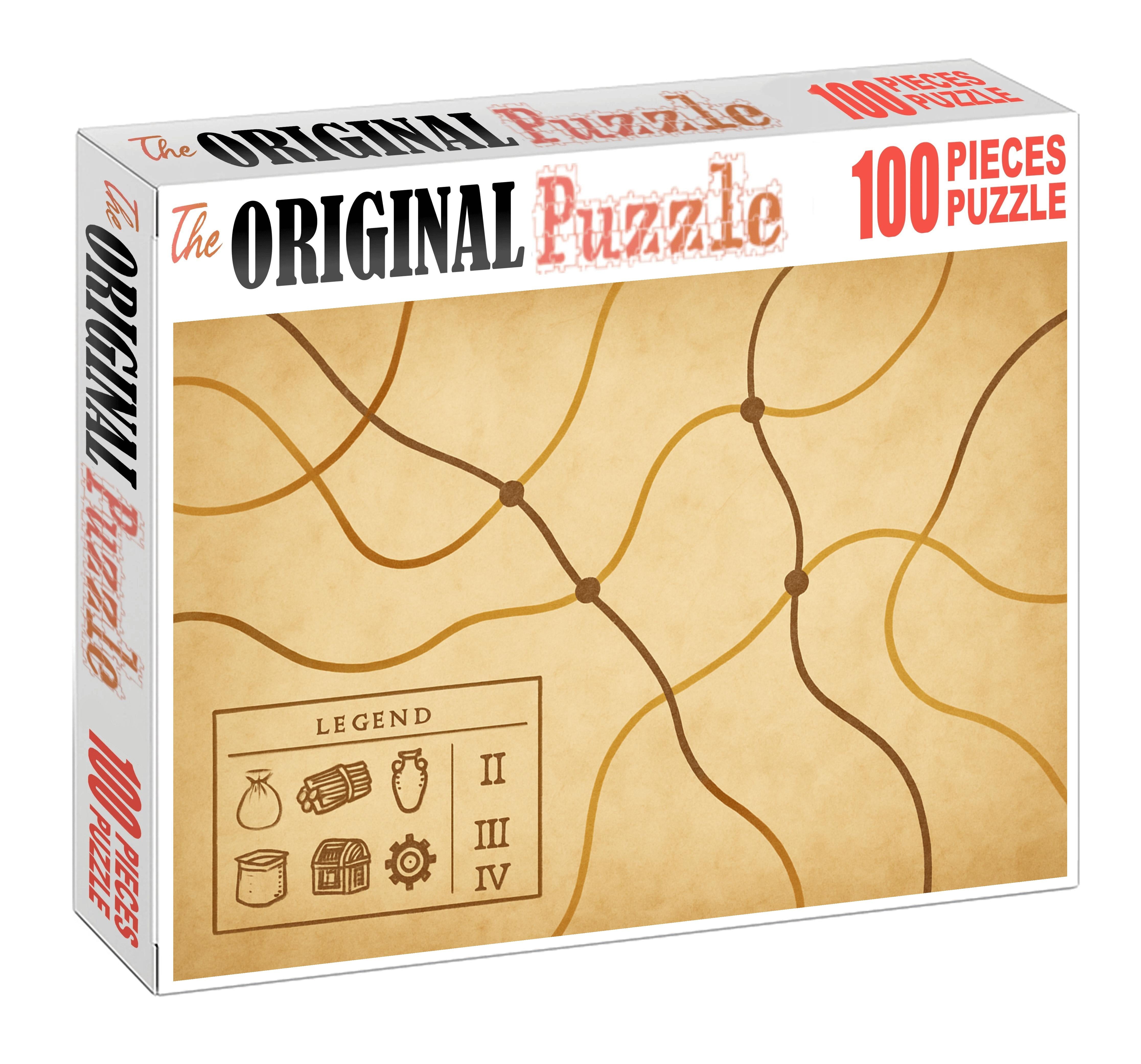 Historical Trade Route Network Diagram Easy Puzzles