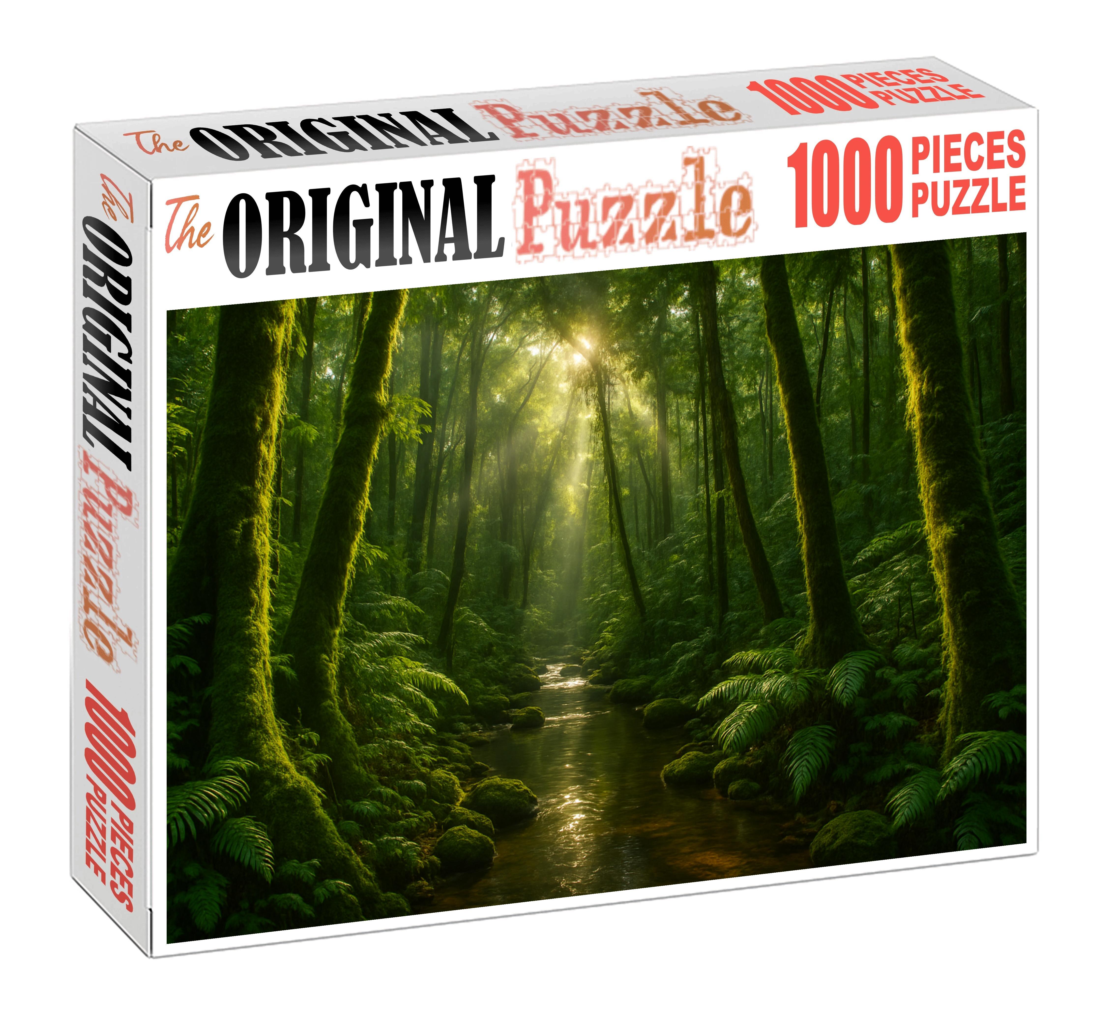 Emerald Rainforest Glade 50 Piece Puzzle