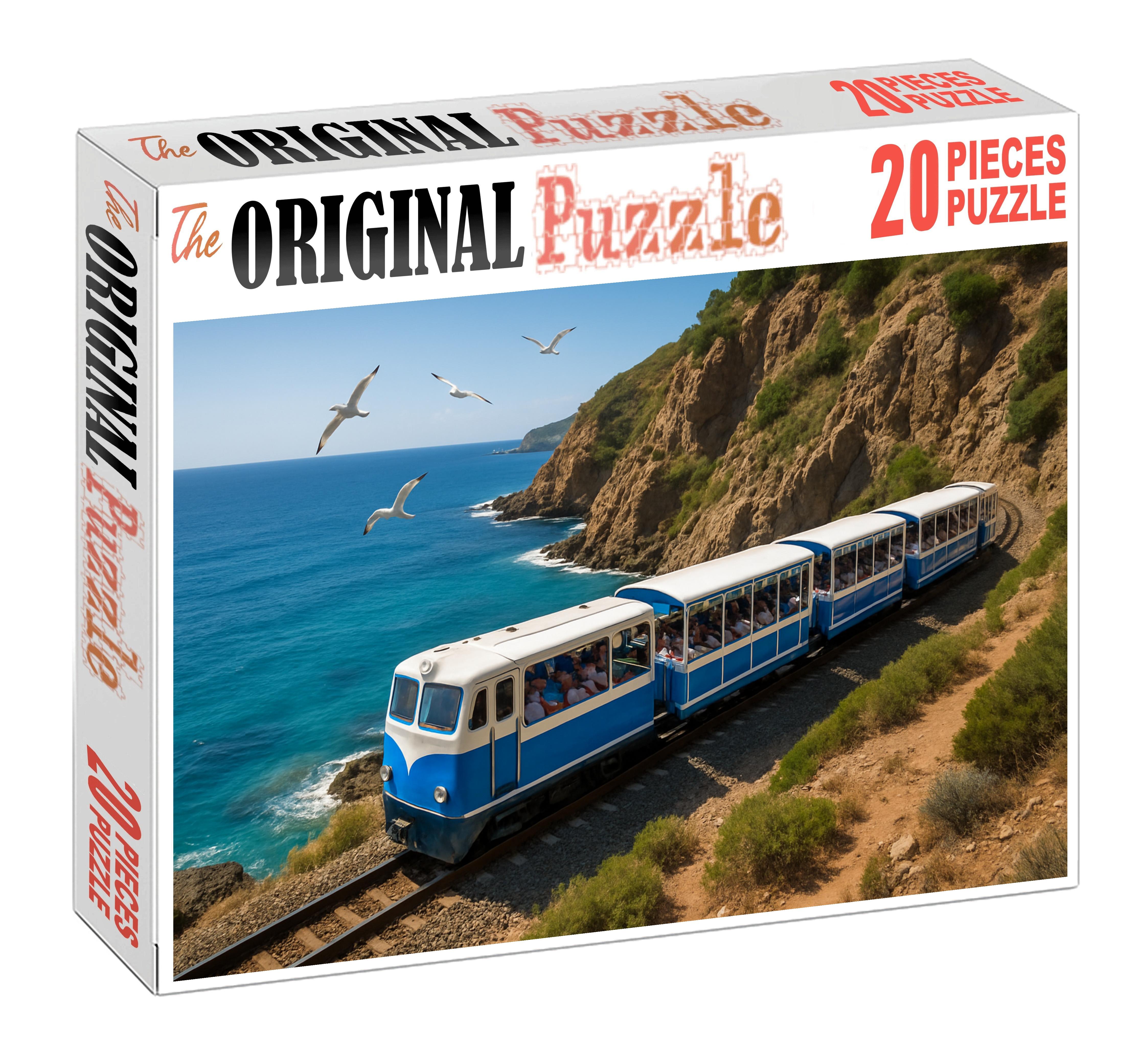 Sunlit Coastal Panorama Tourer Large Format Puzzle
