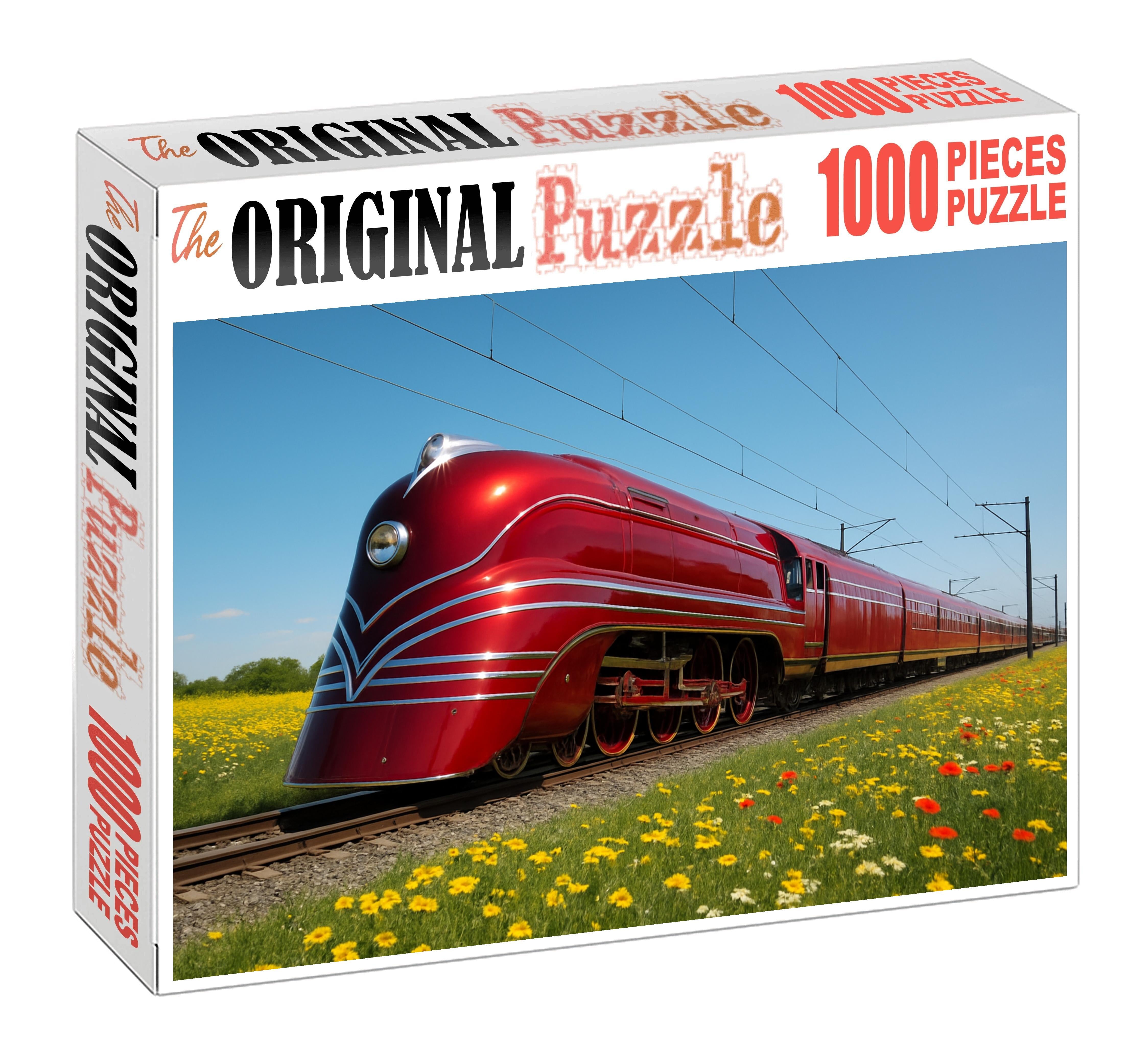 Crimson Cascade Streamliner 300 Piece Puzzle